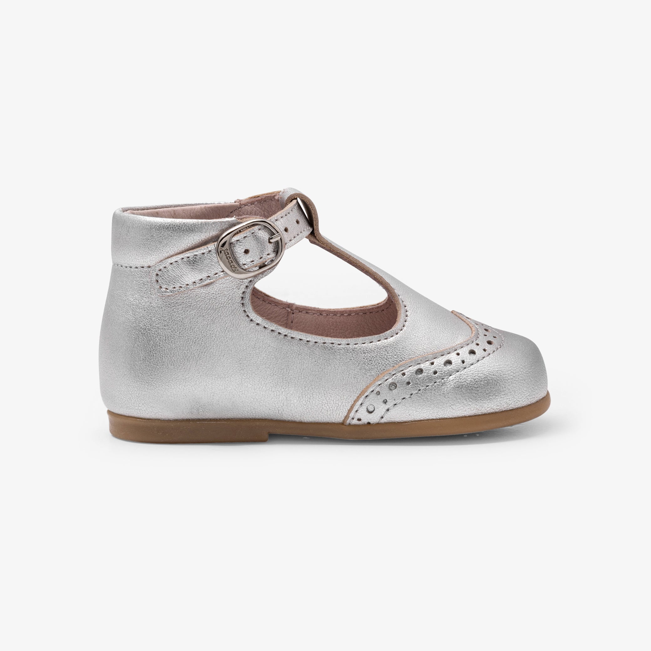 Baby girl first steps t-bars shoes
