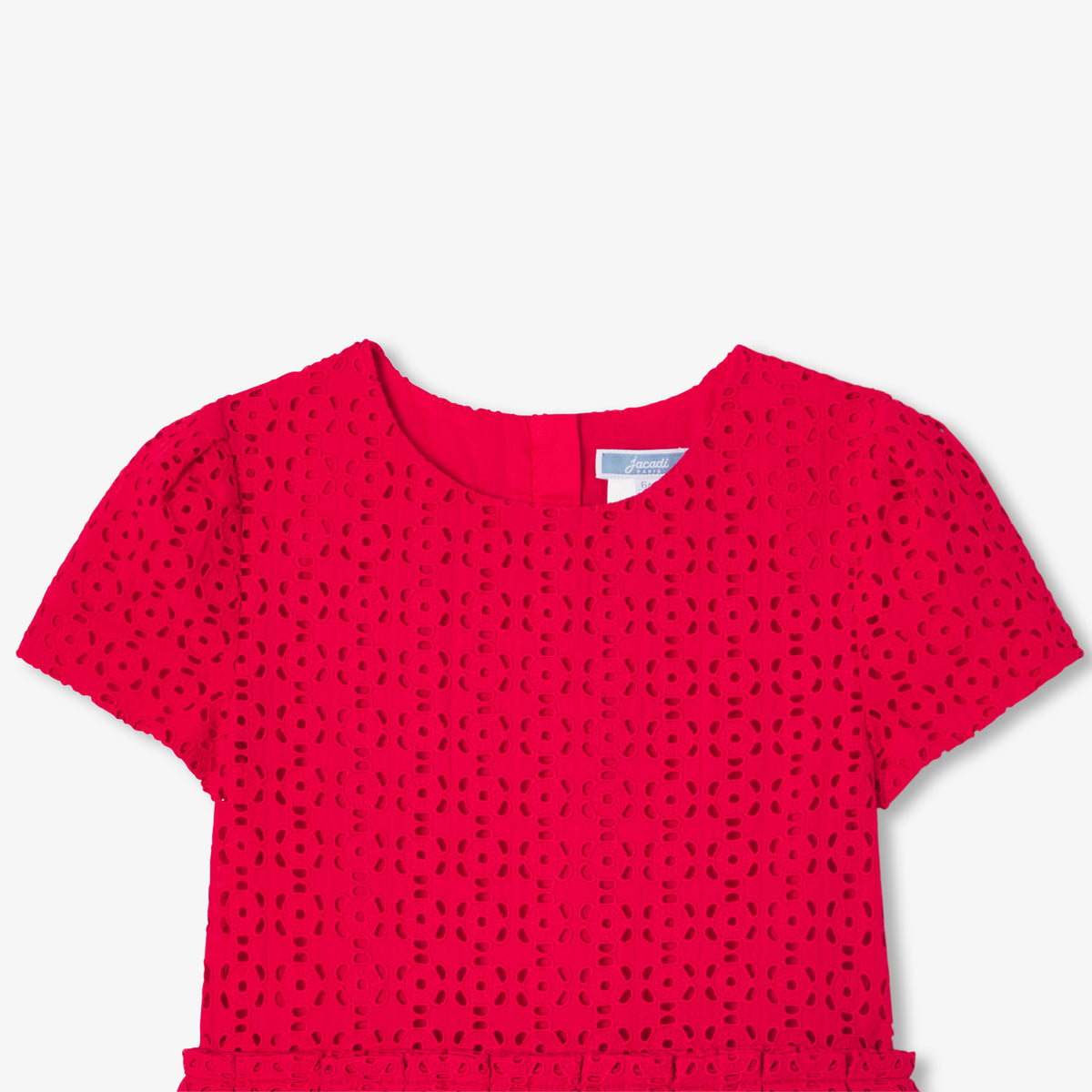 Girls' broderie anglaise dress