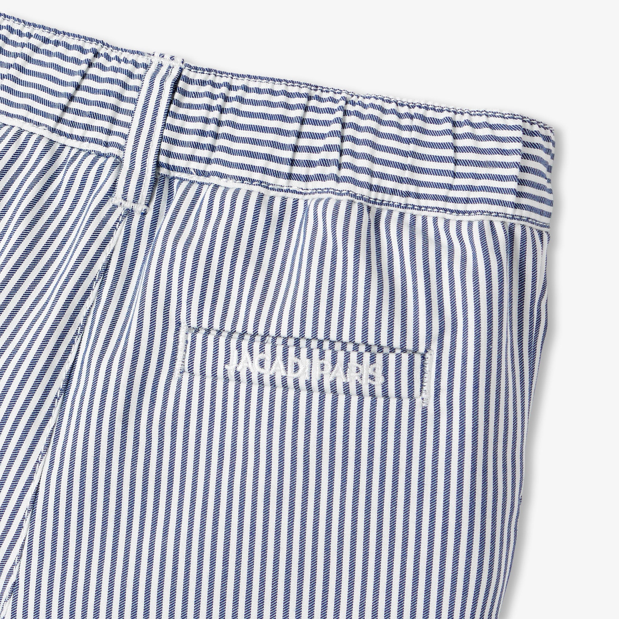 Baby boy striped twill shorts