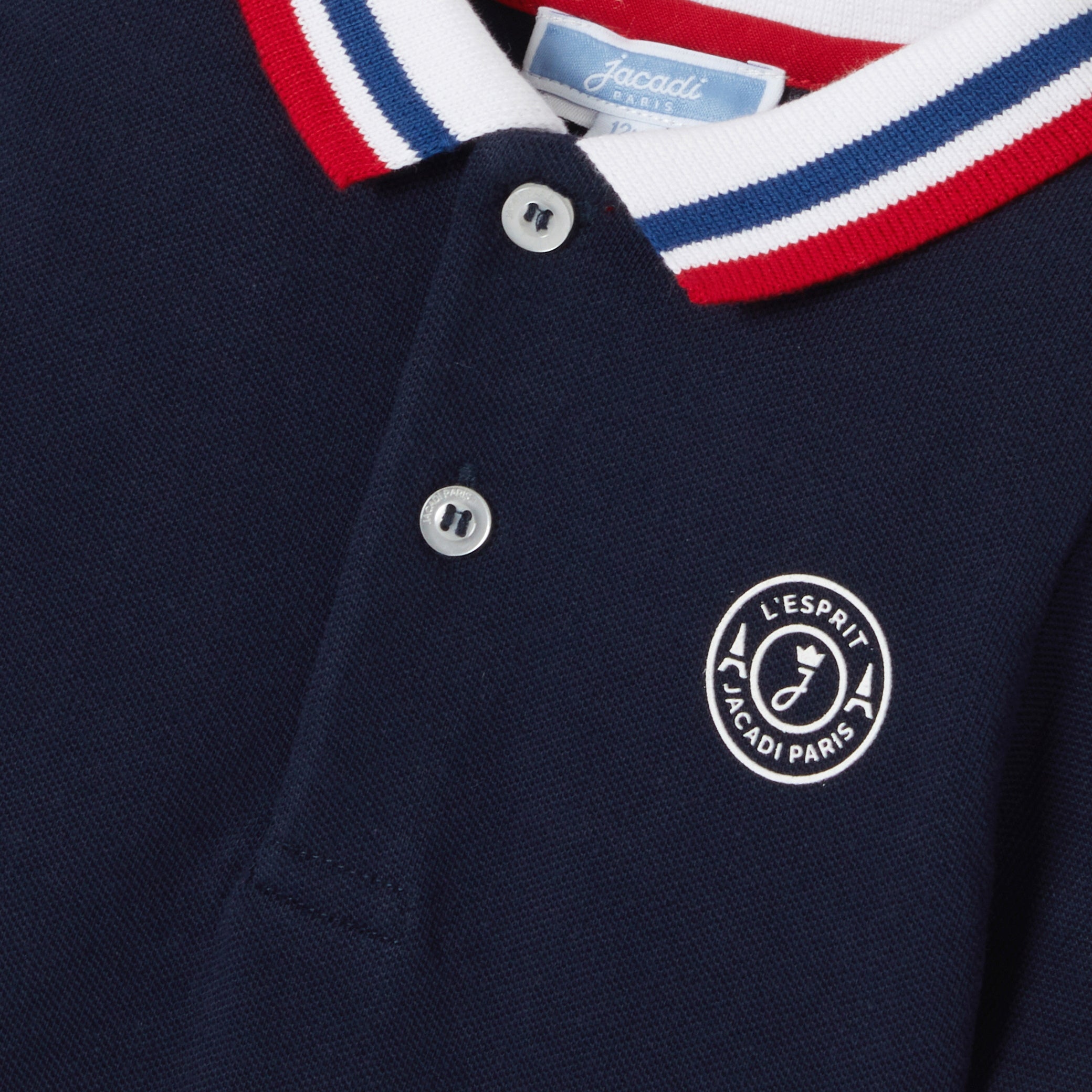 Baby boy short-sleeved polo shirt