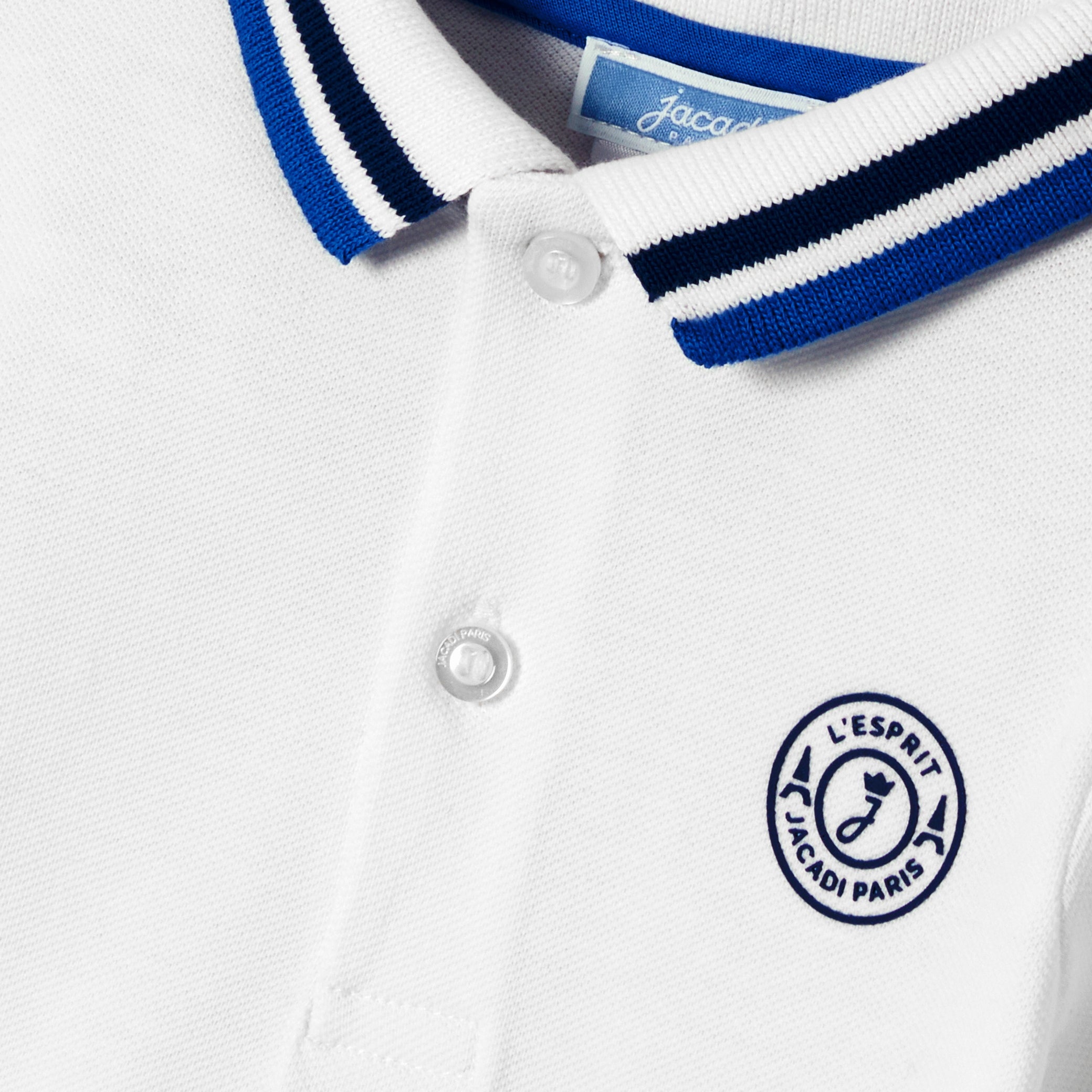 Baby boy short-sleeved polo shirt