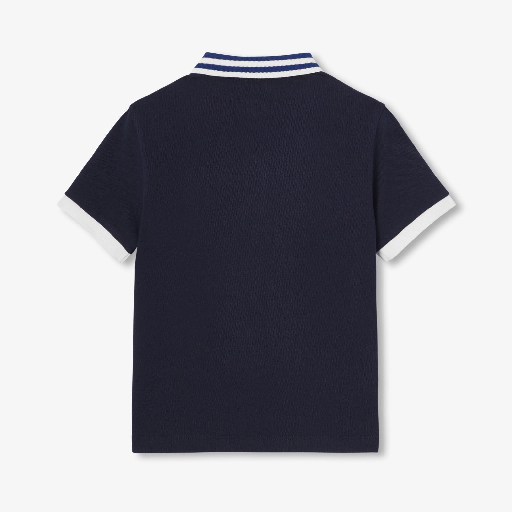 Children's cotton polo shirt