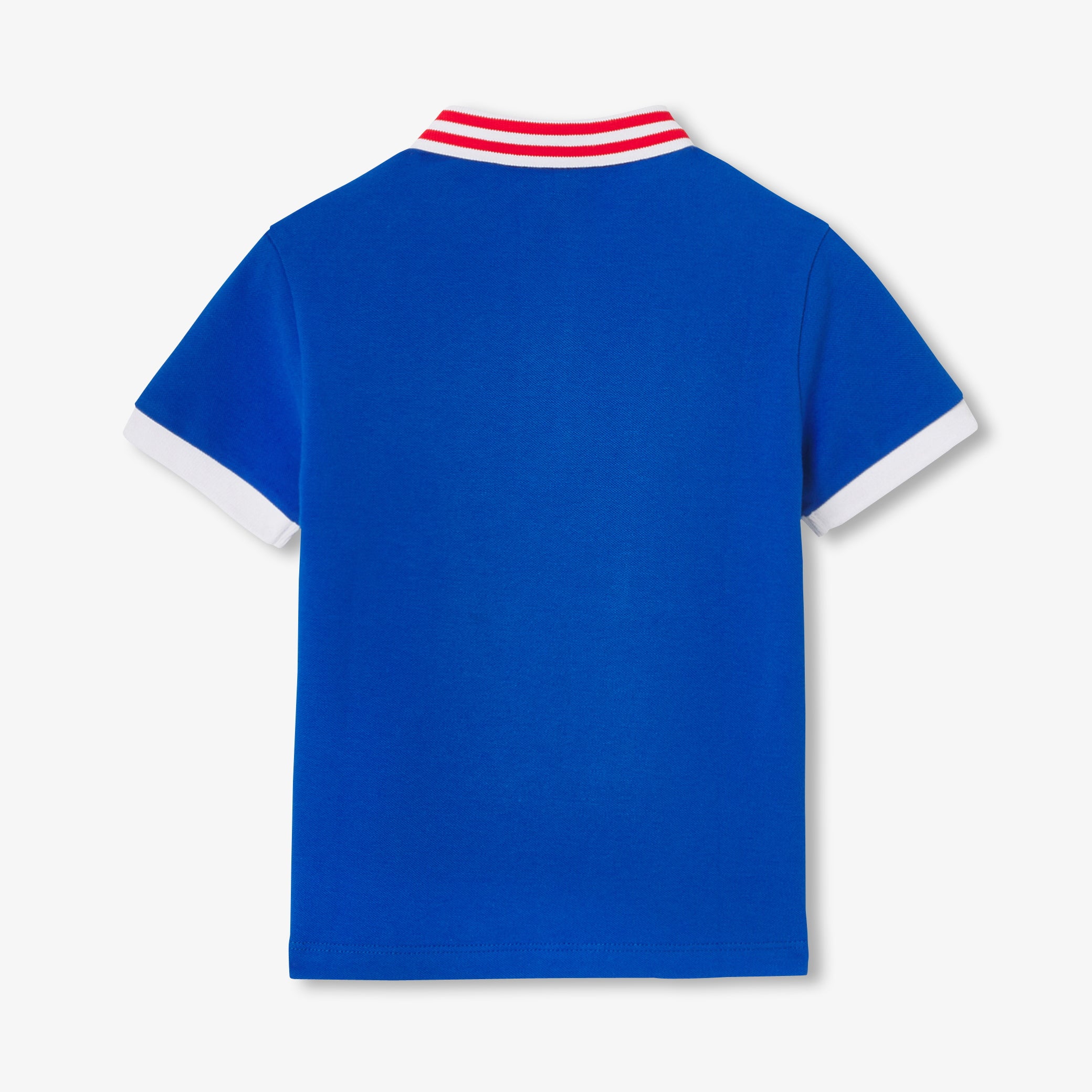 Children's cotton polo shirt