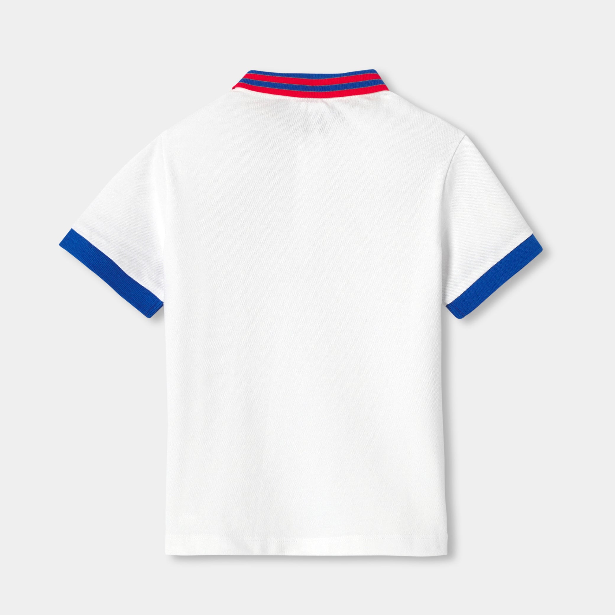 Children's cotton polo shirt