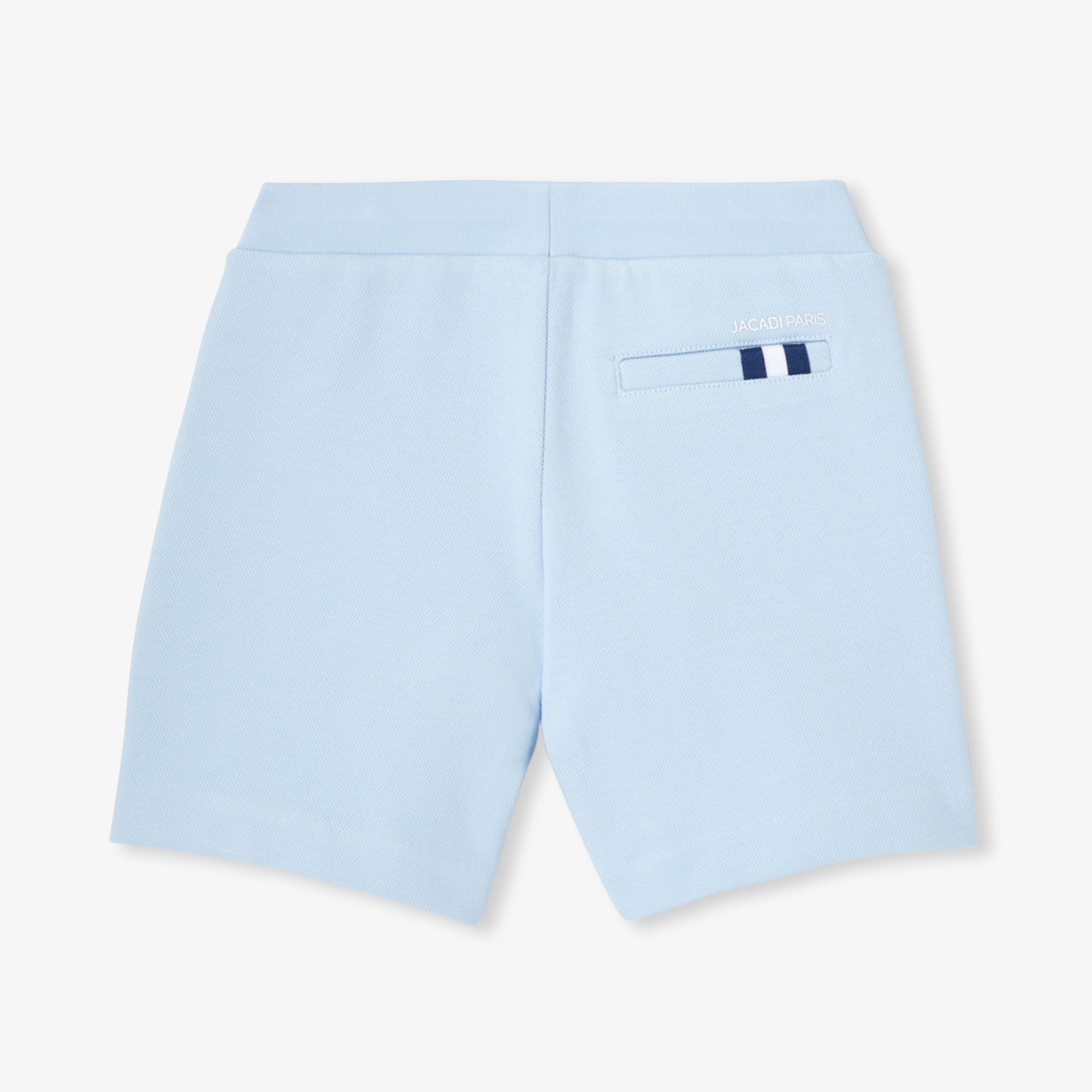 Boys' double-sided piqué fleece shorts