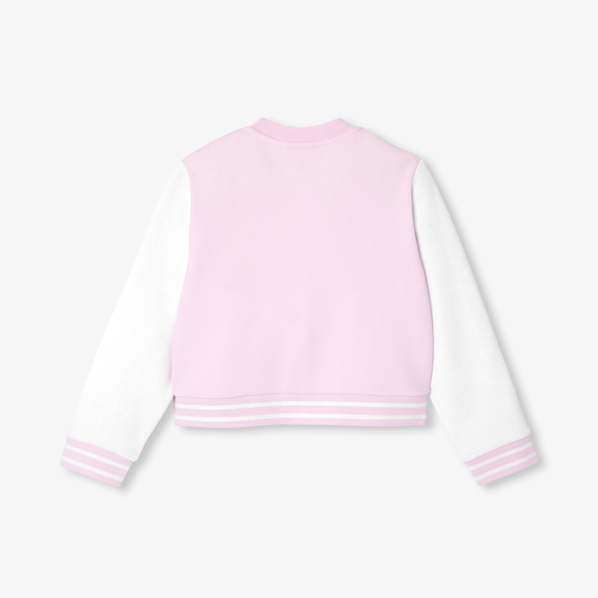 Girls' teddy cardigan in fleece