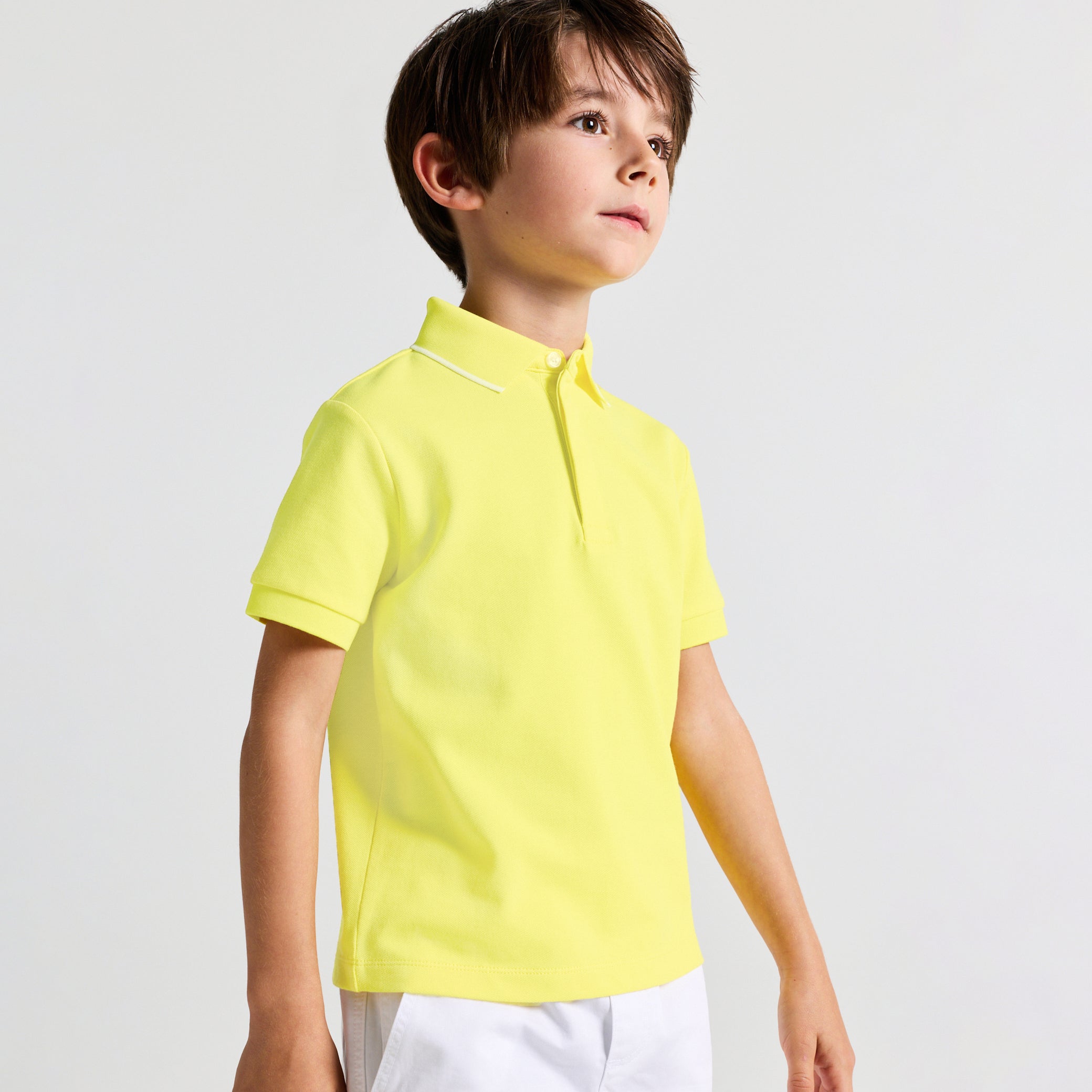 Boys' formal polo shirt
