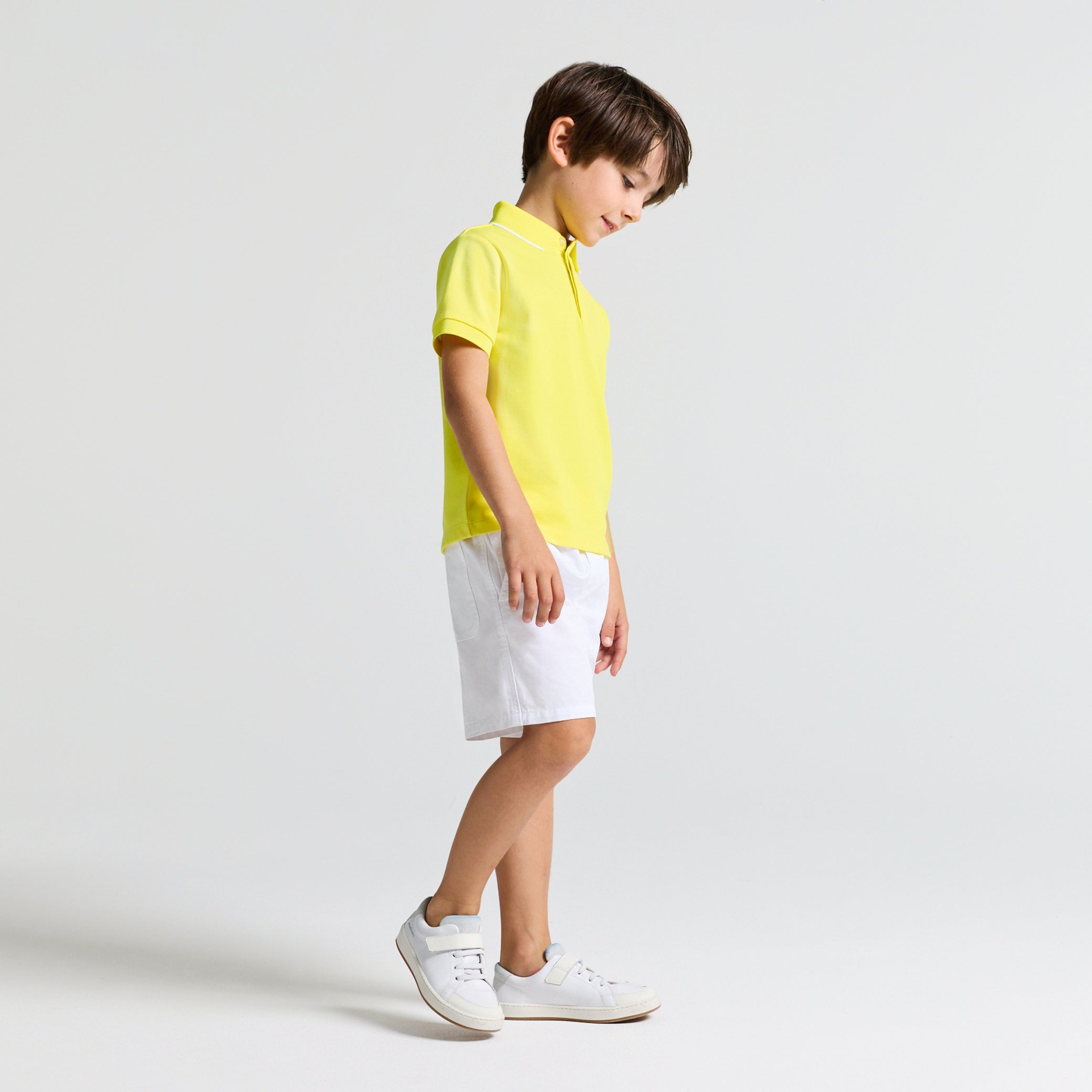 Boys' formal polo shirt