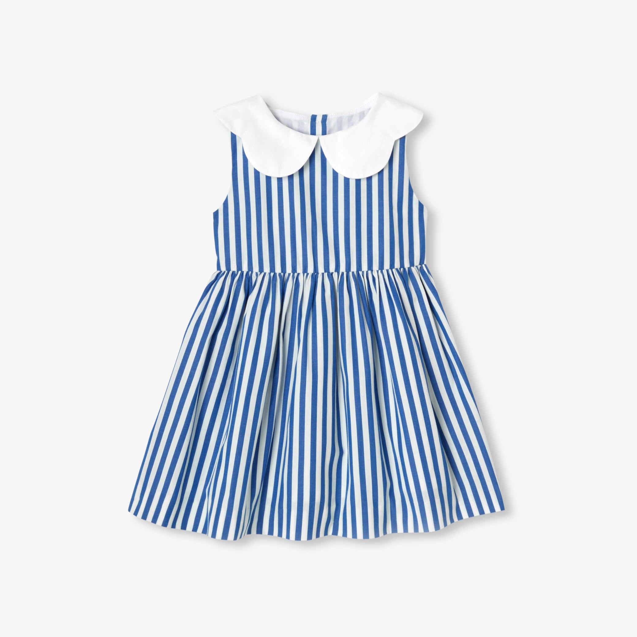 Baby girl sleeveless striped dress