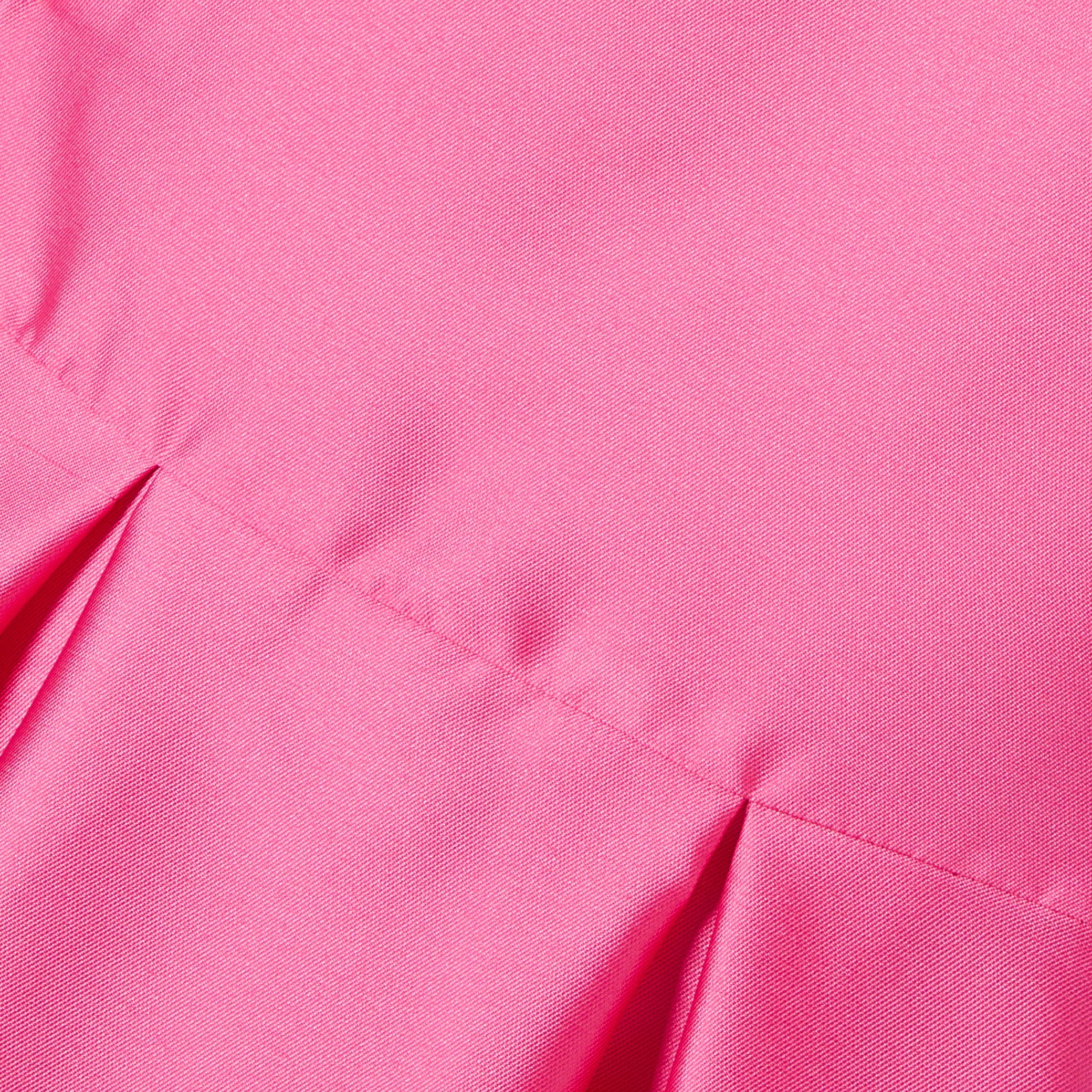 Girls' formal dress in Mikado satin