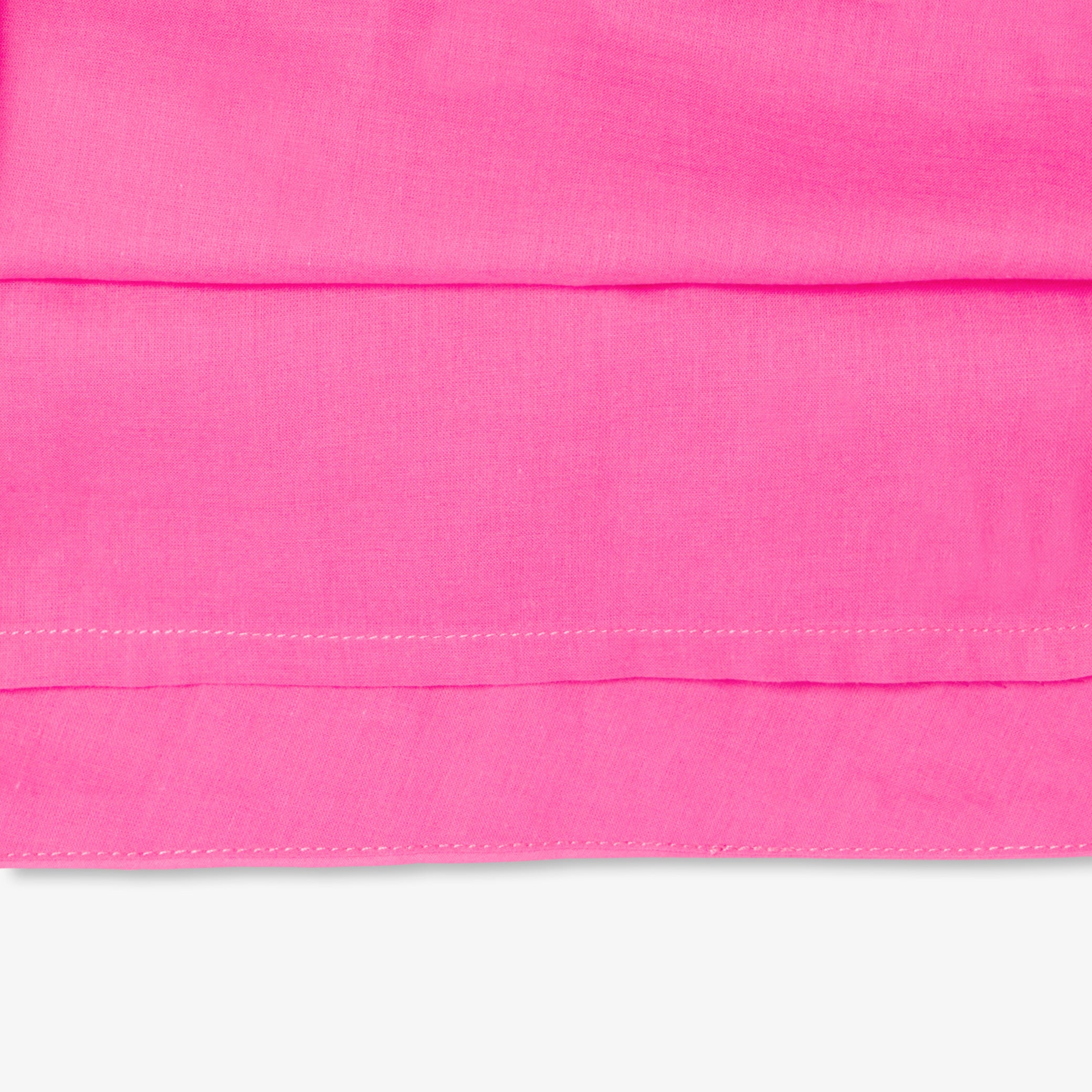 Girls' formal dress in satin