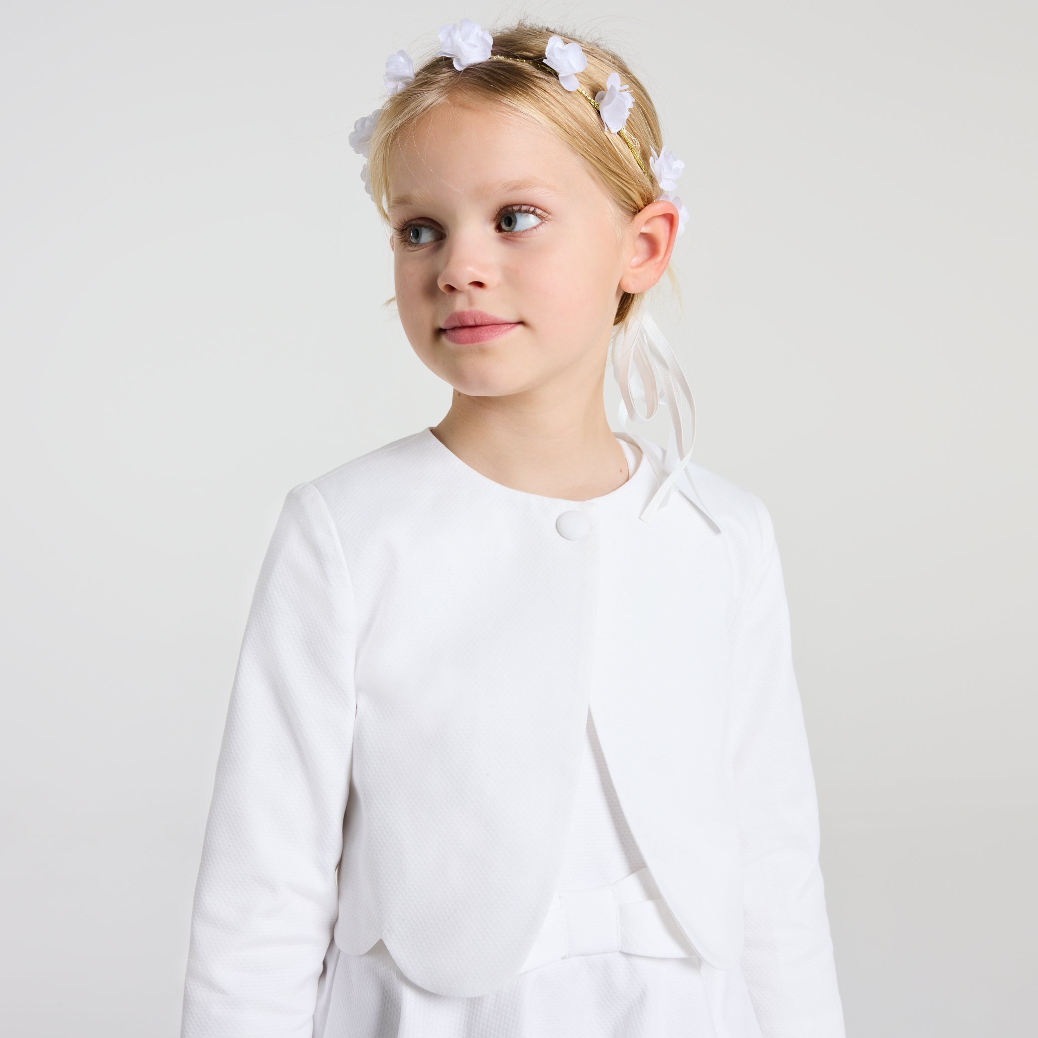 Short formal jacket for girls