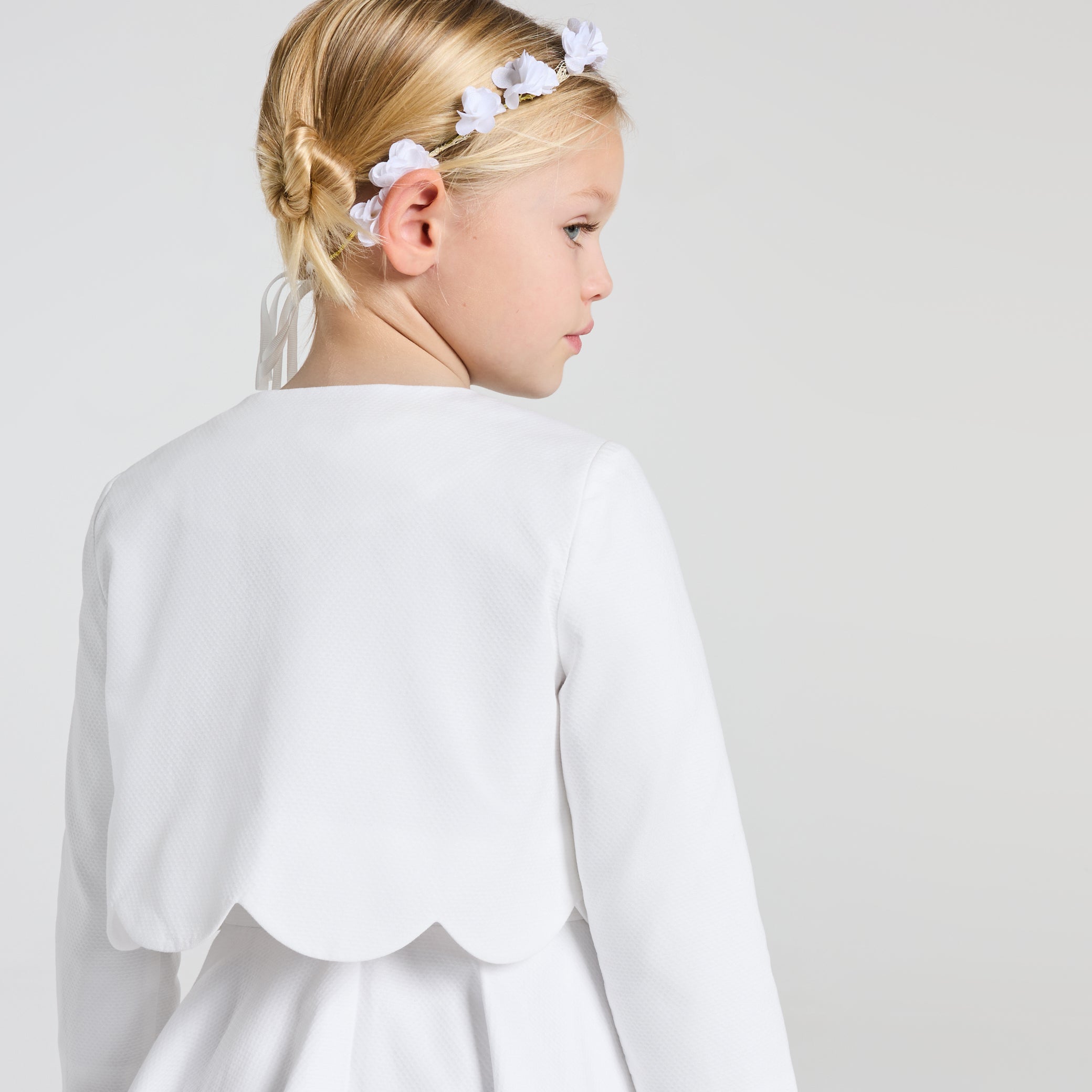 Short formal jacket for girls