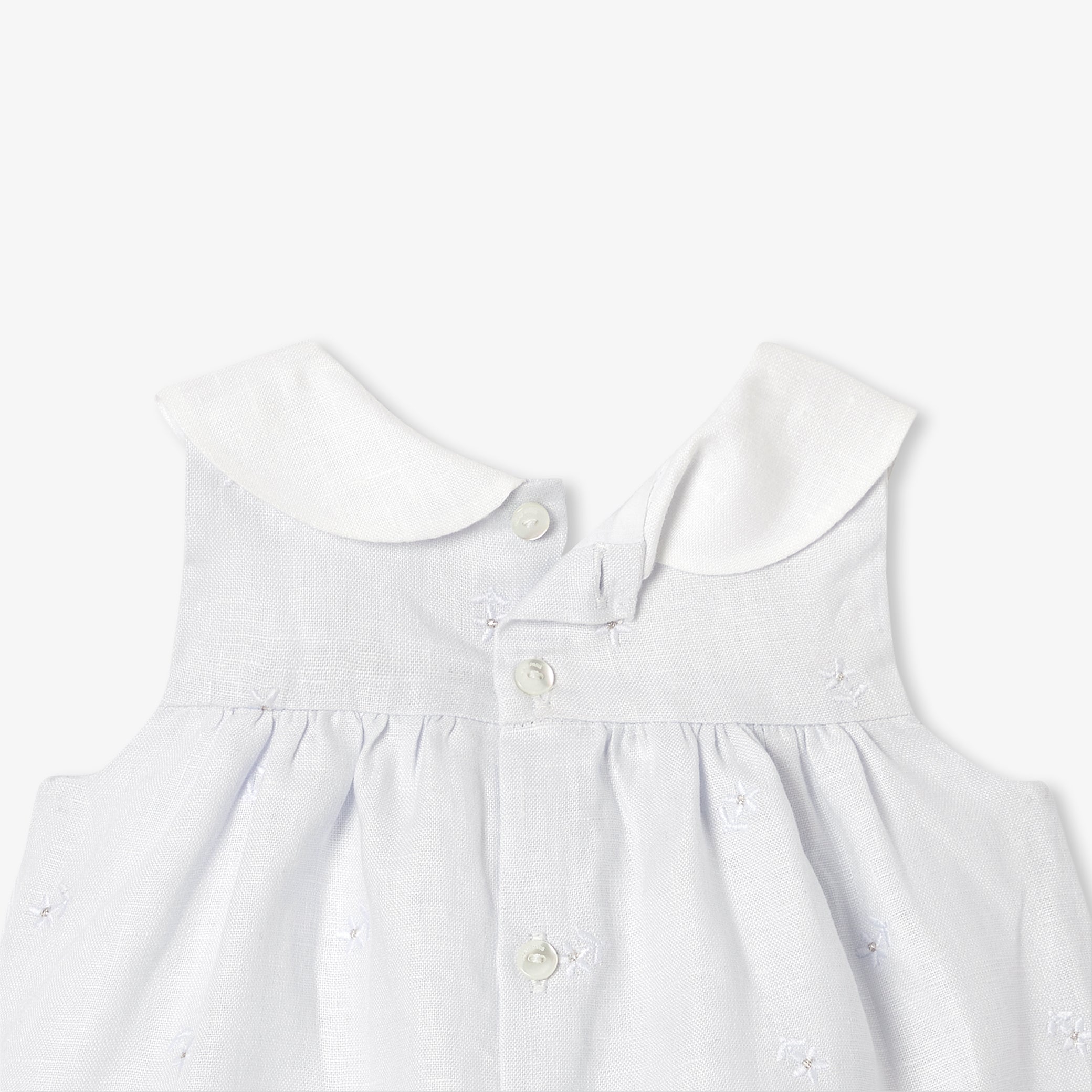 Baby girl dress in linen