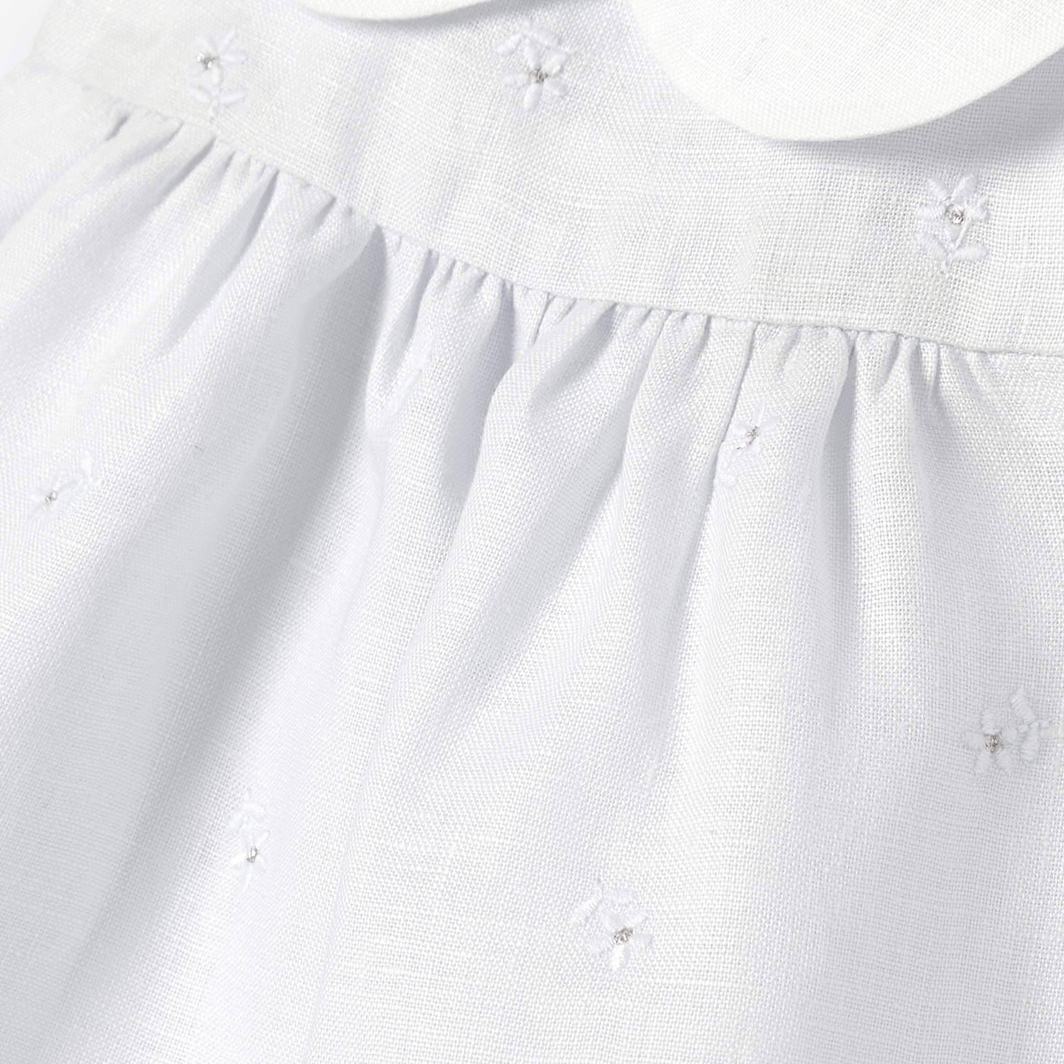Baby girl dress in linen