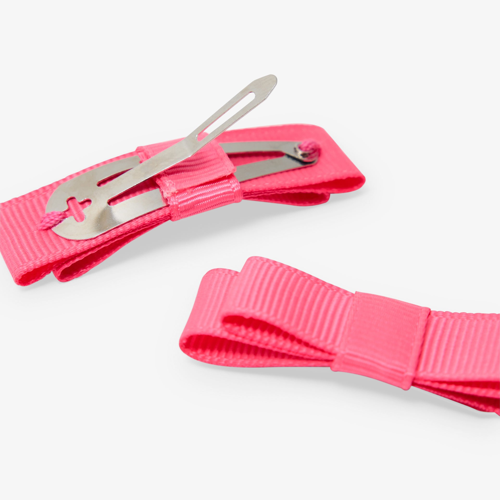 Pair of bow hair clips for girls