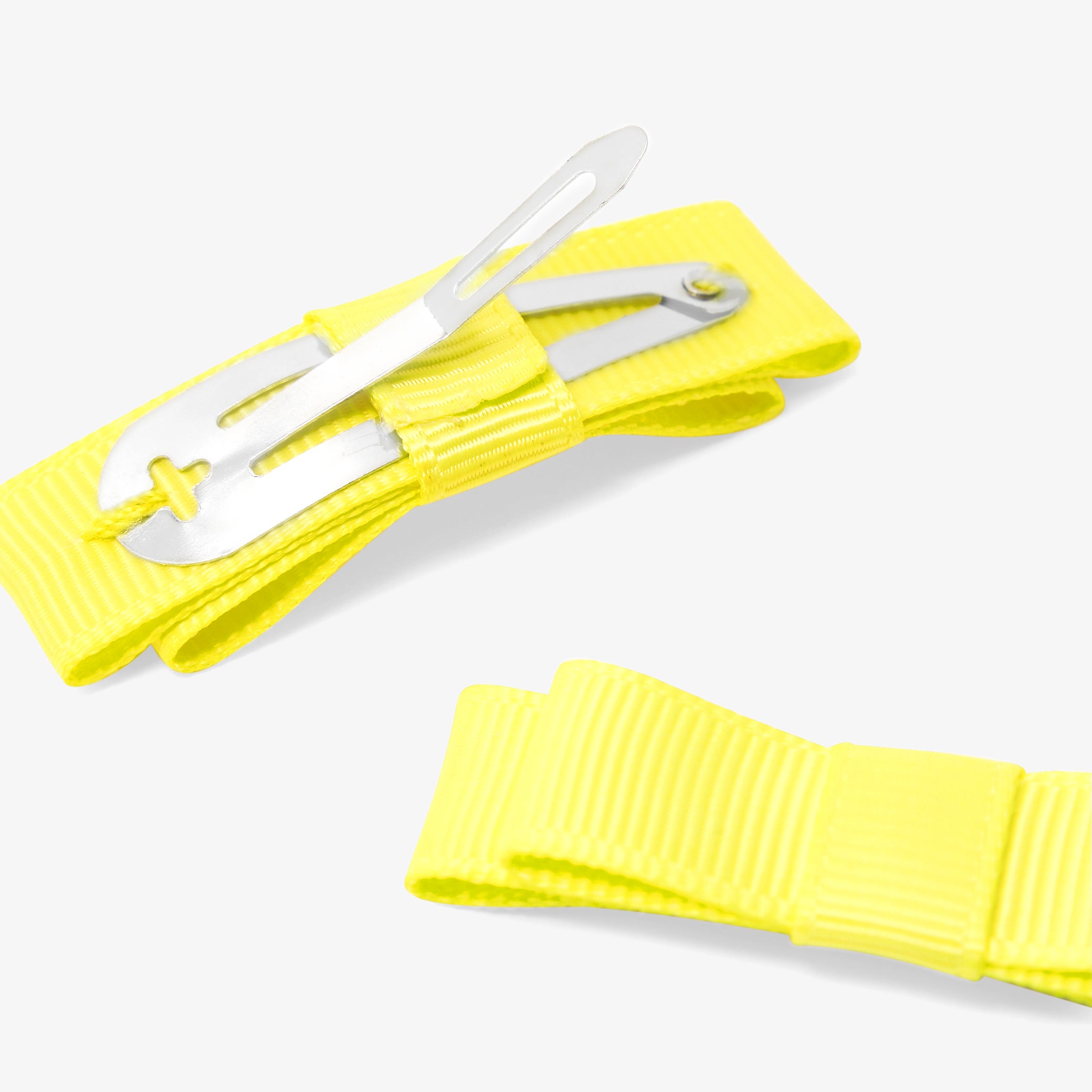 Pair of bow hair clips for girls