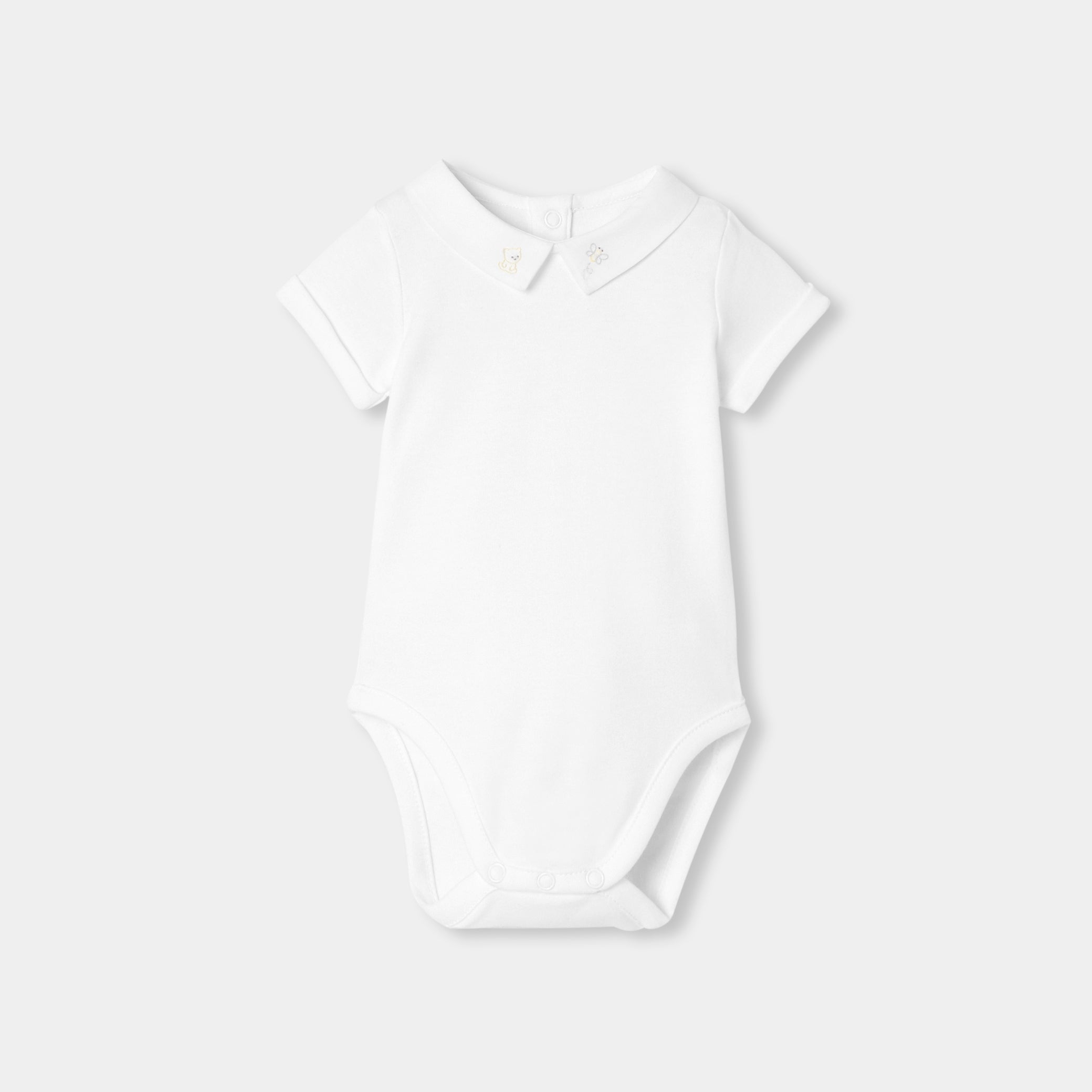 Baby boy short-sleeved bodysuit