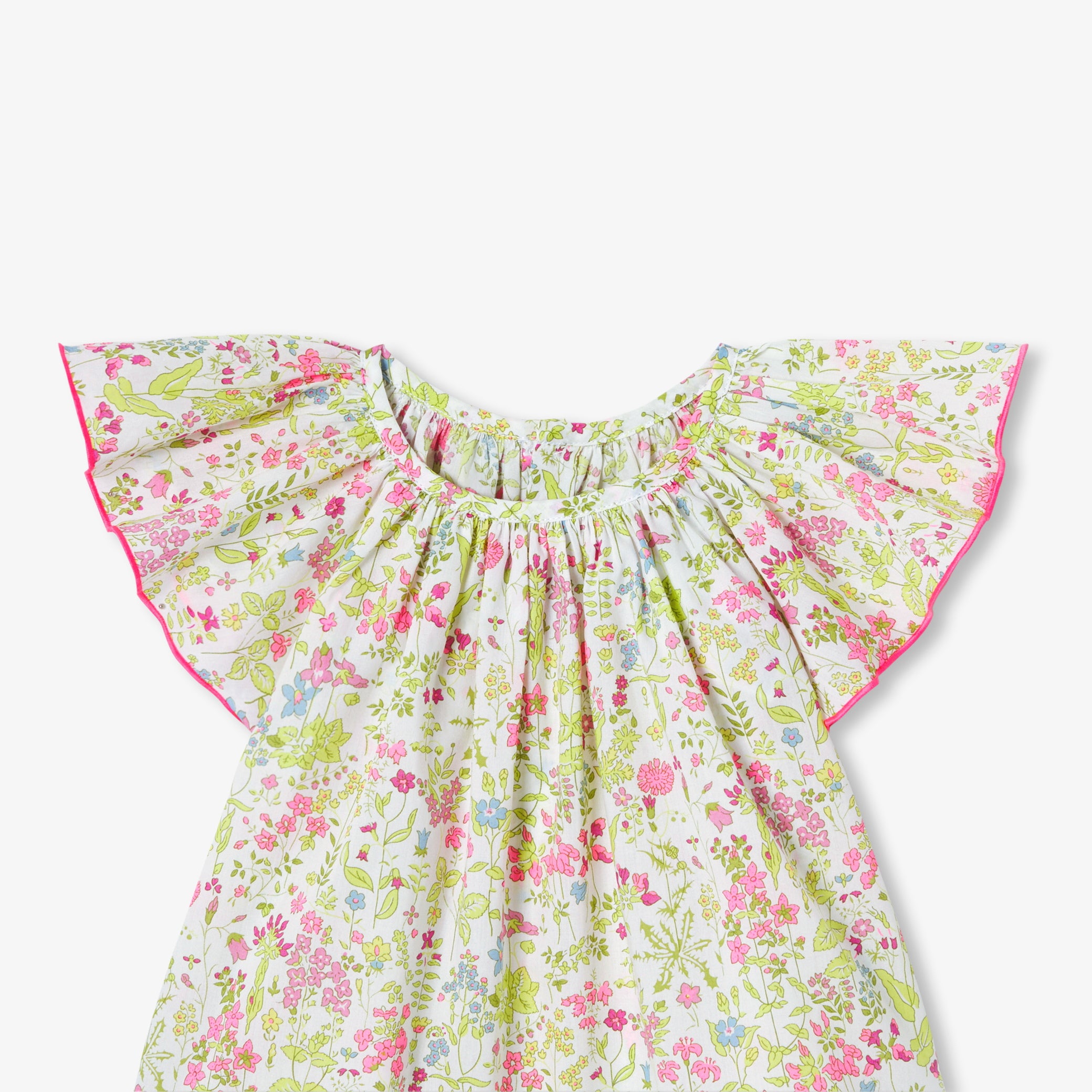 Baby girl blouse in Liberty fabric