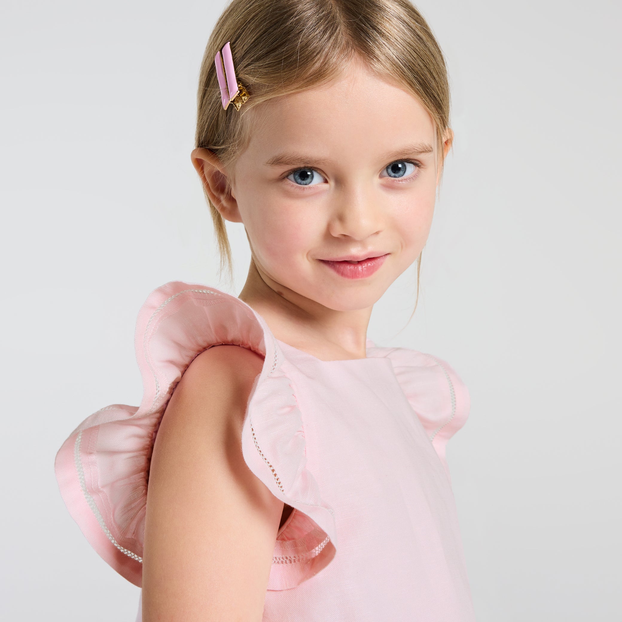 Girls' linen top
