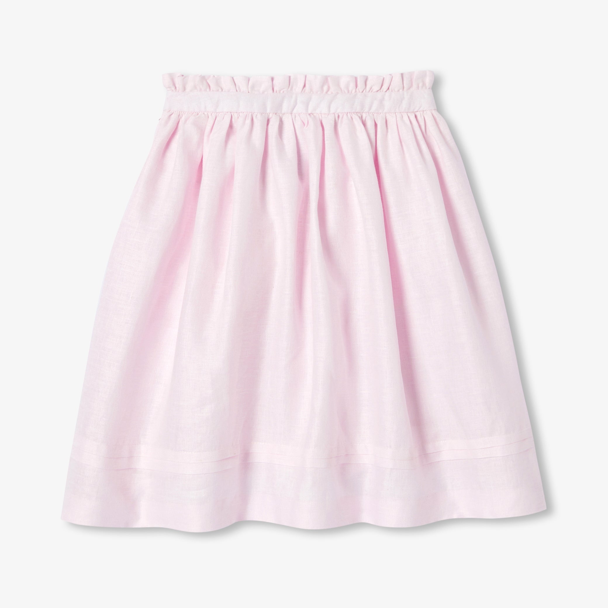 Girls' linen skirt
