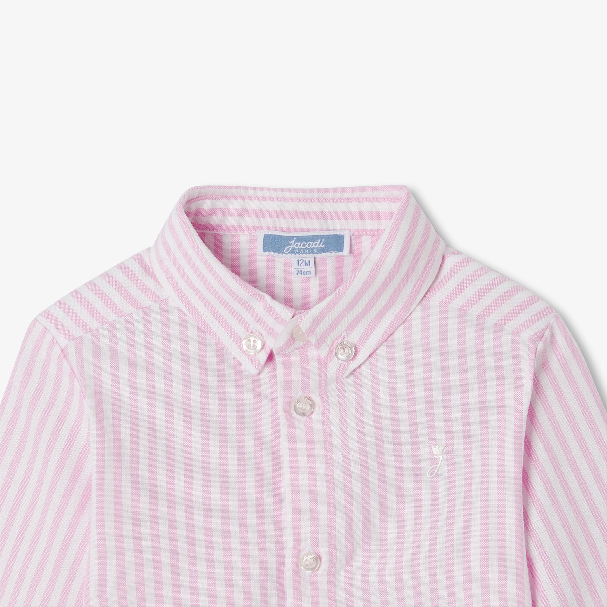Baby boy striped Oxford shirt