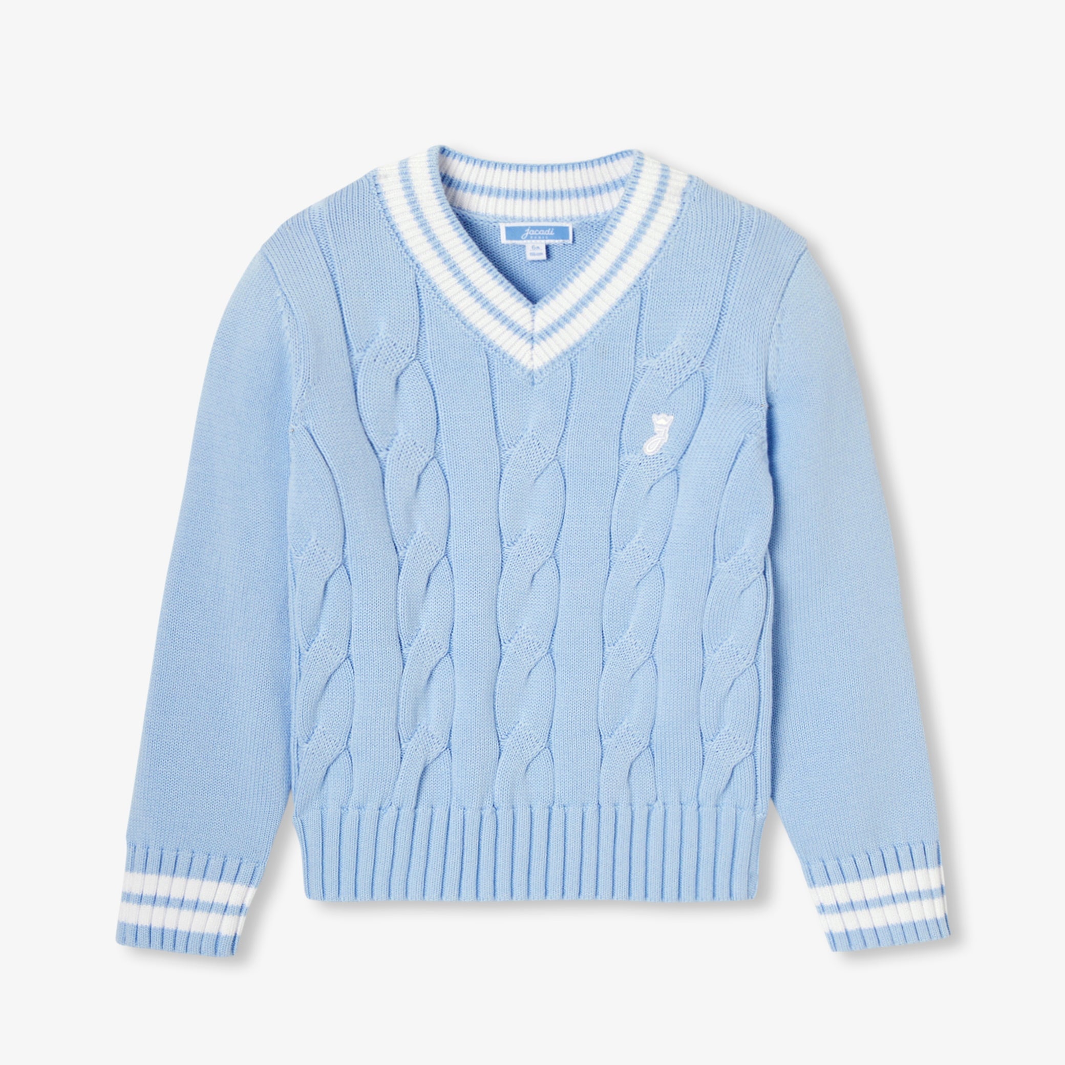 Children's thick gauge cotton sweater