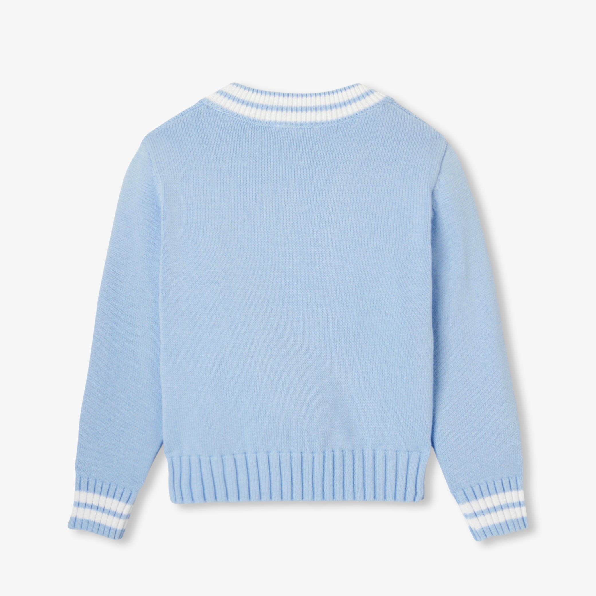 Children's thick gauge cotton sweater