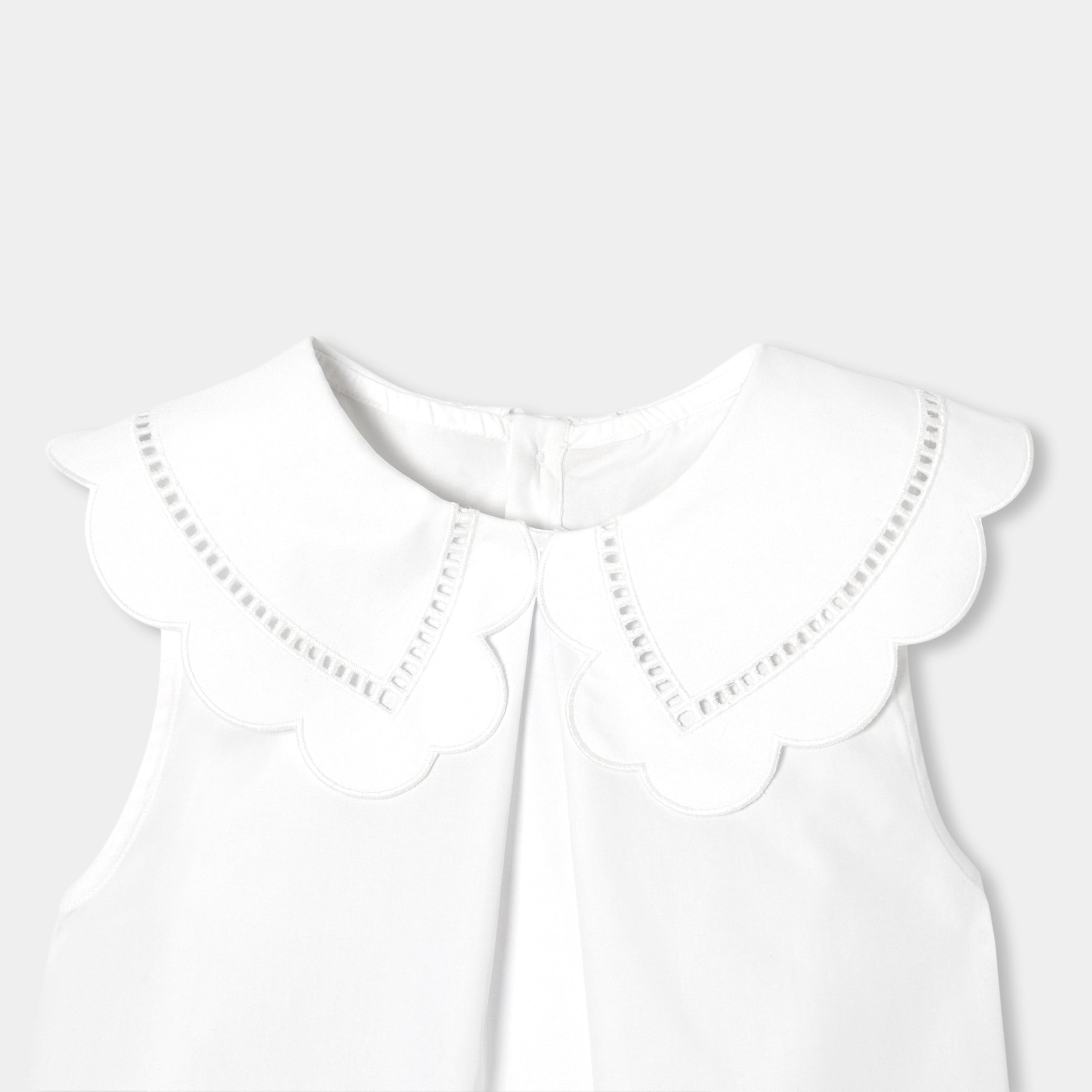 Girls' poplin blouse