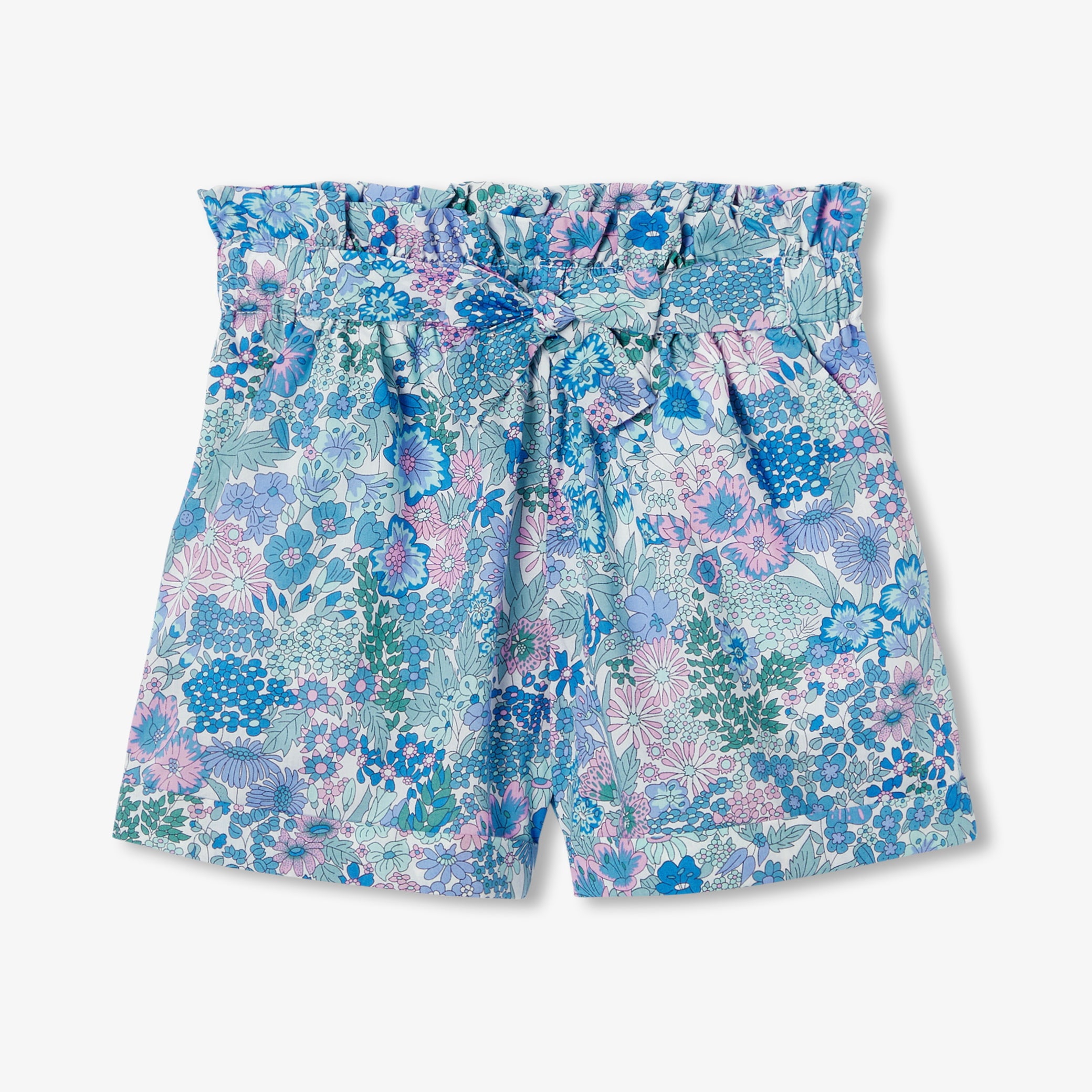 Girls' shorts in Liberty fabric
