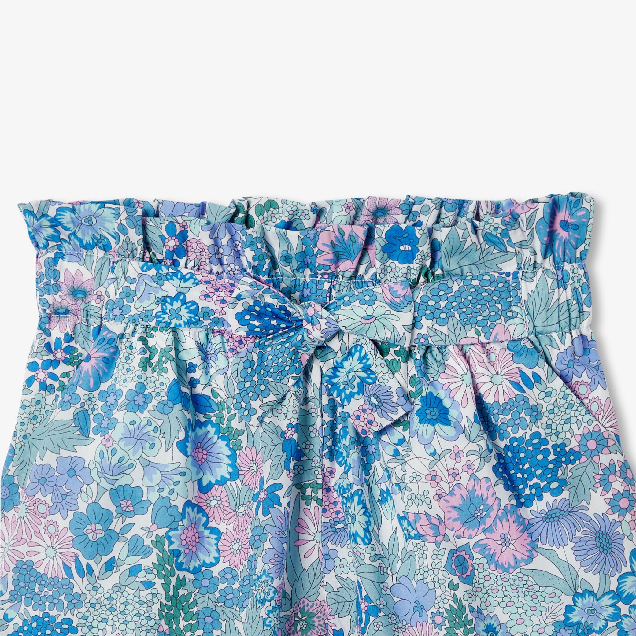 Girls' shorts in Liberty fabric