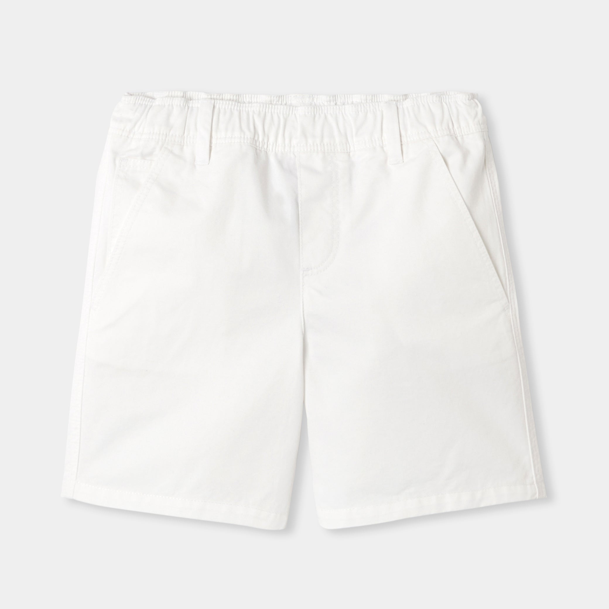Boy cotton twill Bermuda shorts