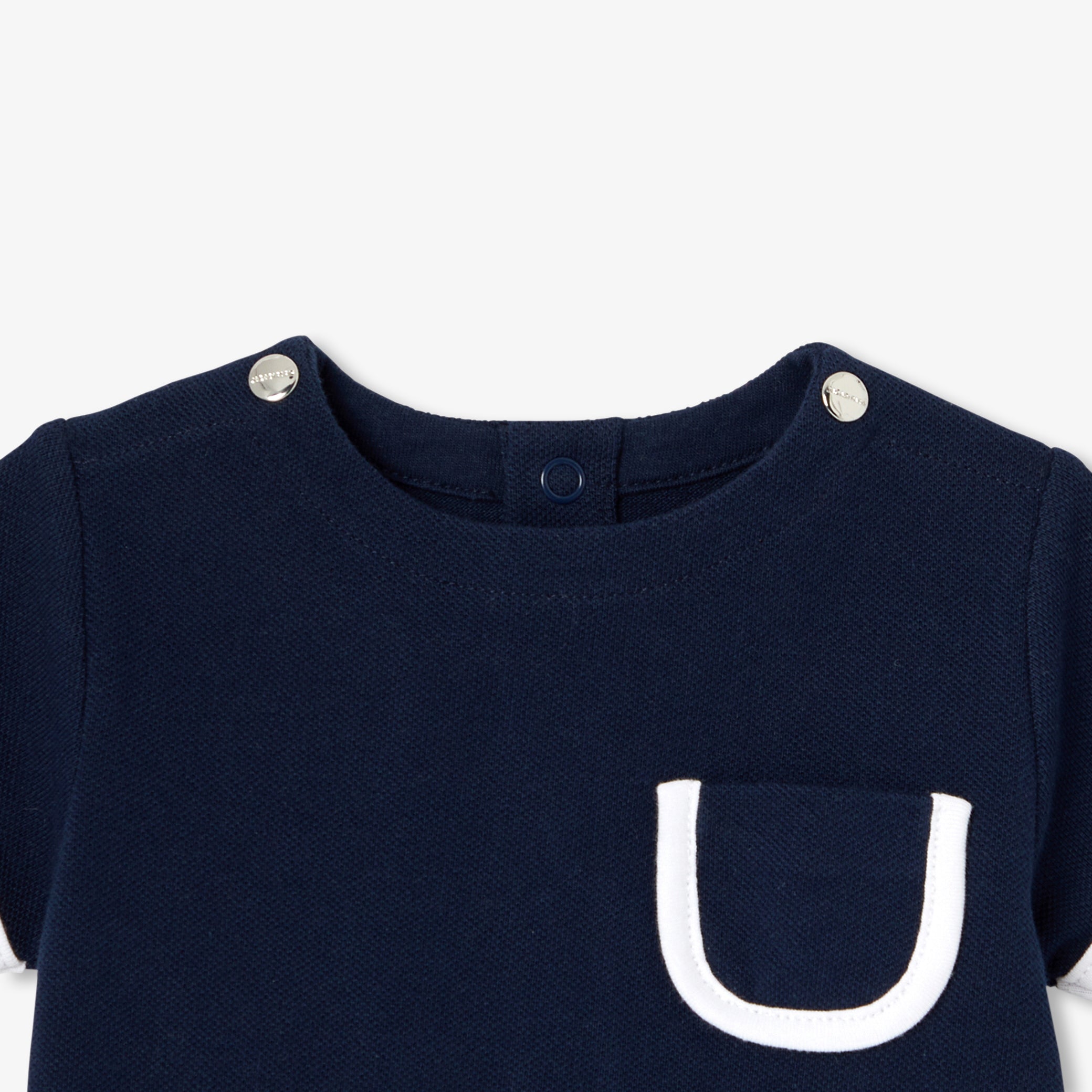 Baby cotton piqué set