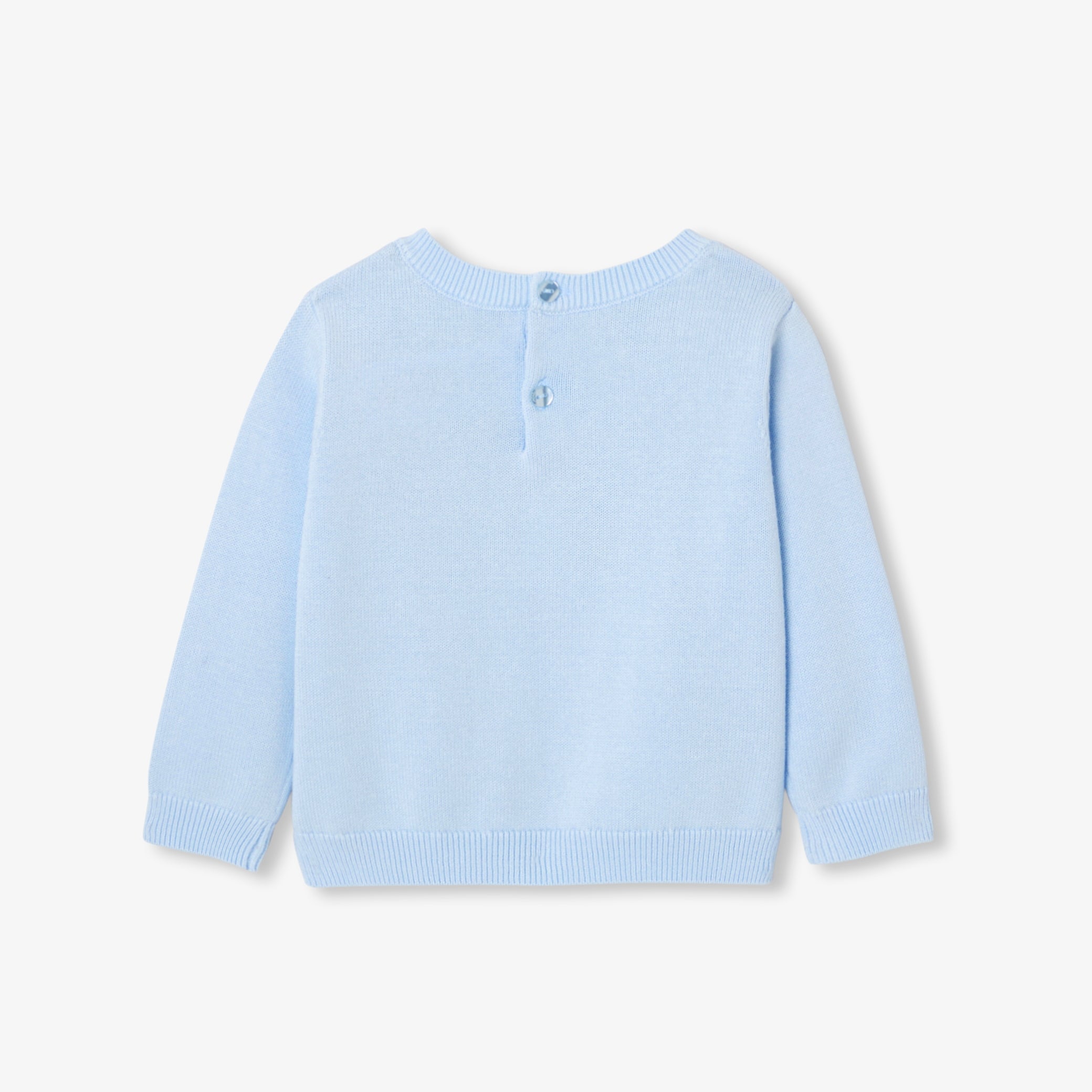 Baby girl cotton jumper