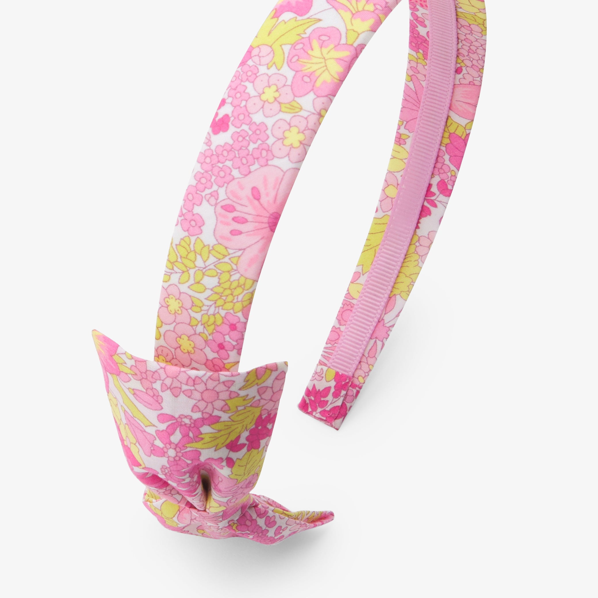 Liberty fabric headband for girls