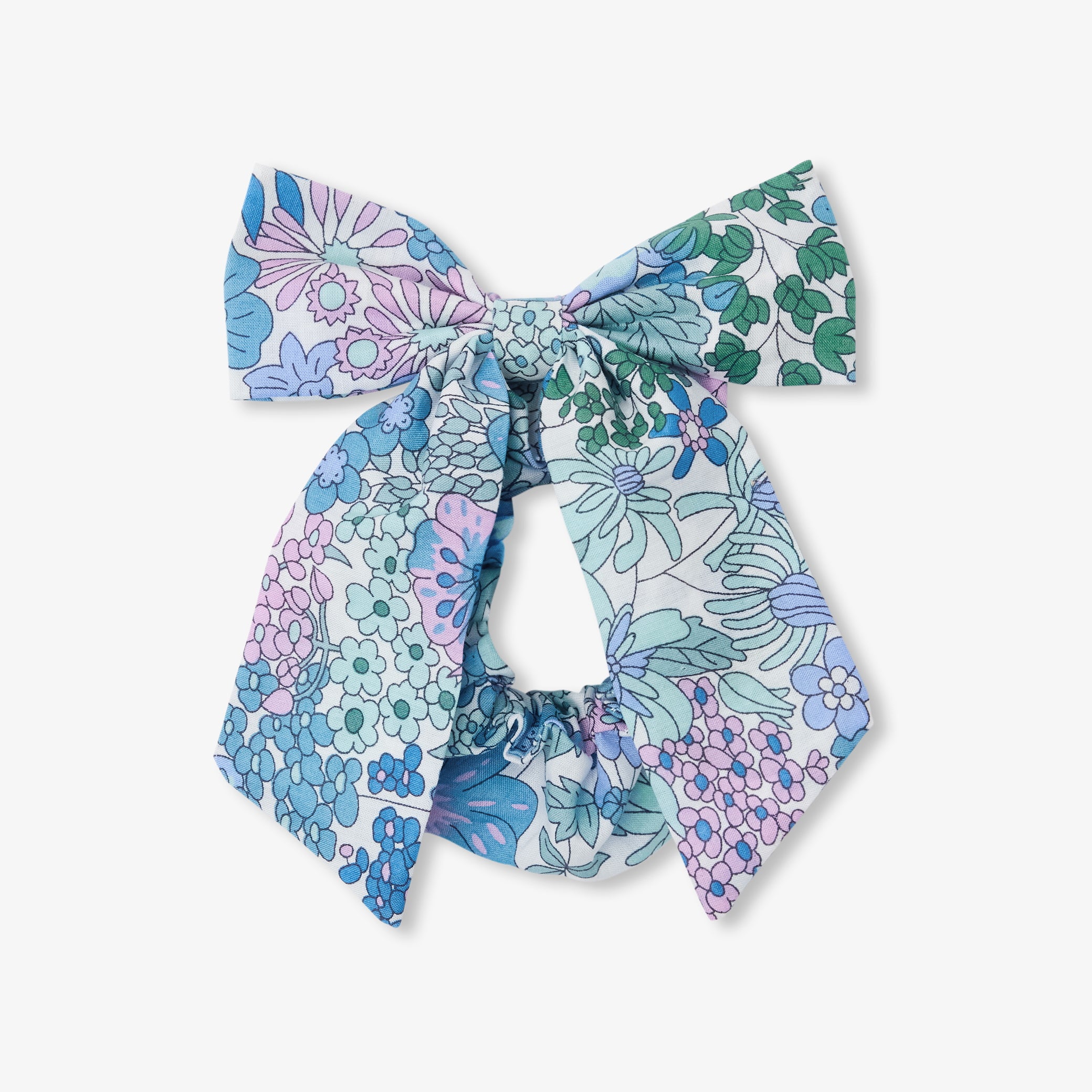 Liberty fabric scrunchie for girls