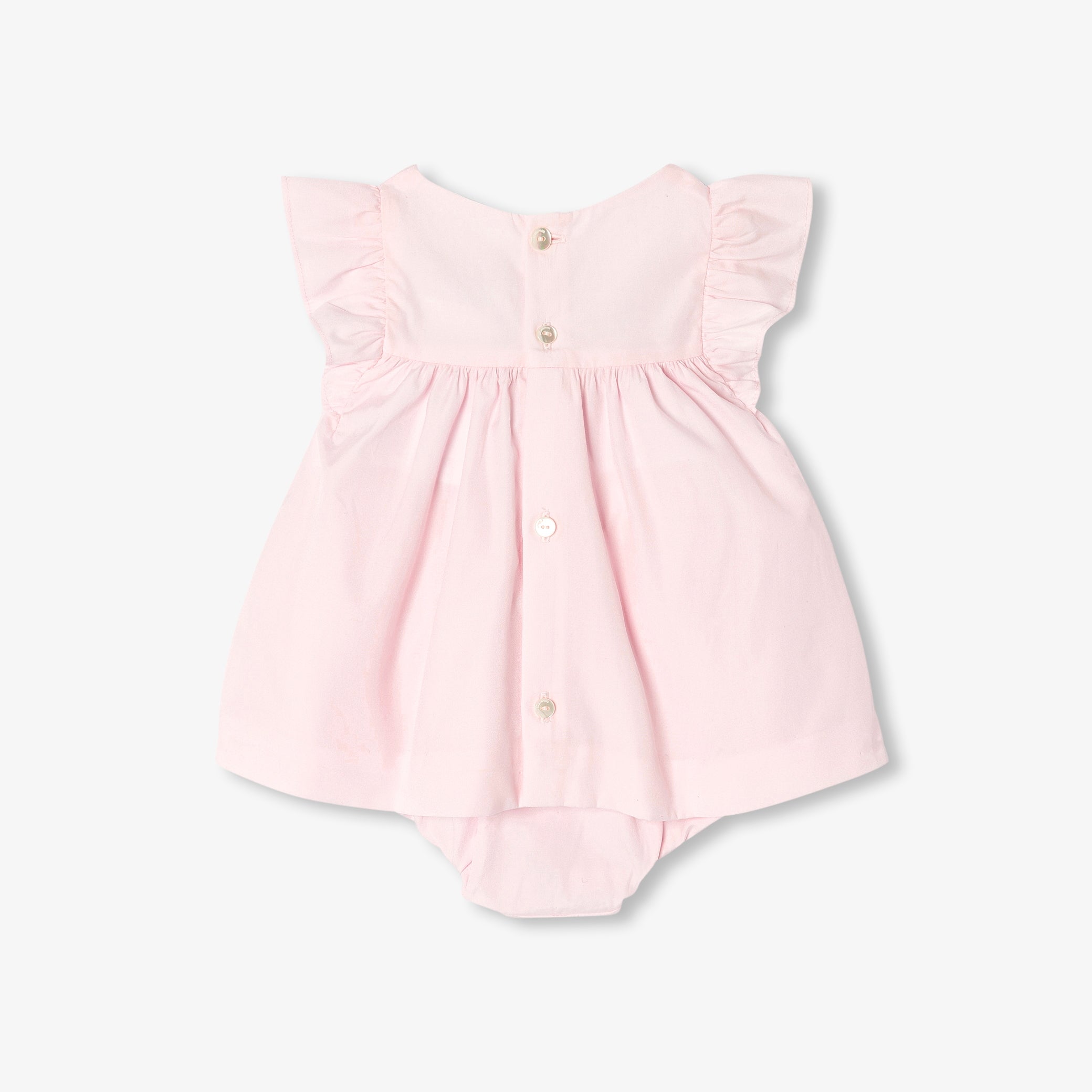 Baby girl poplin set