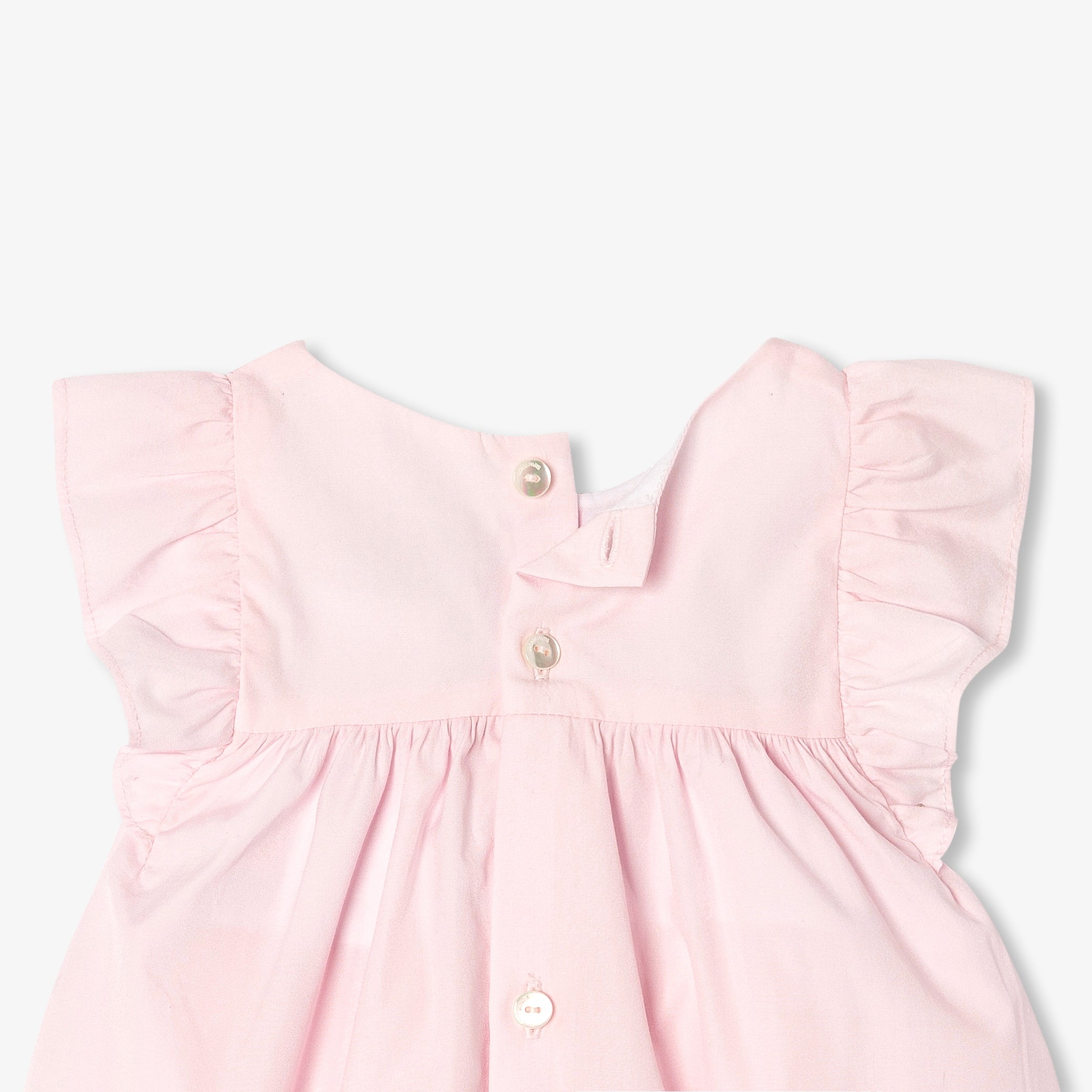 Baby girl poplin set