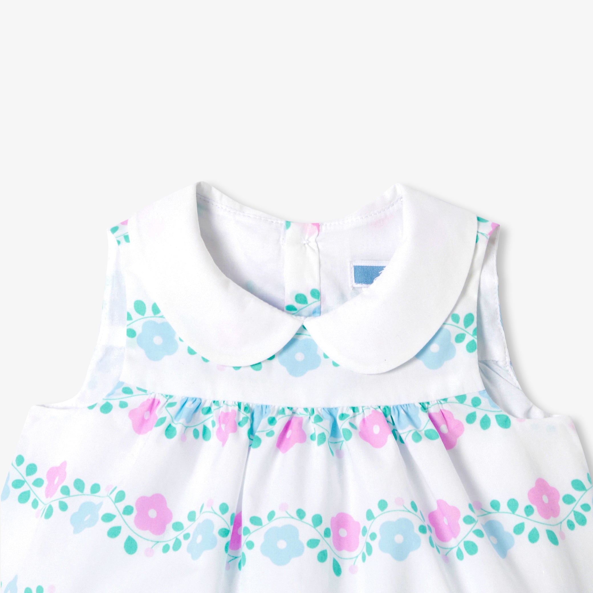 Baby girl dress in poplin