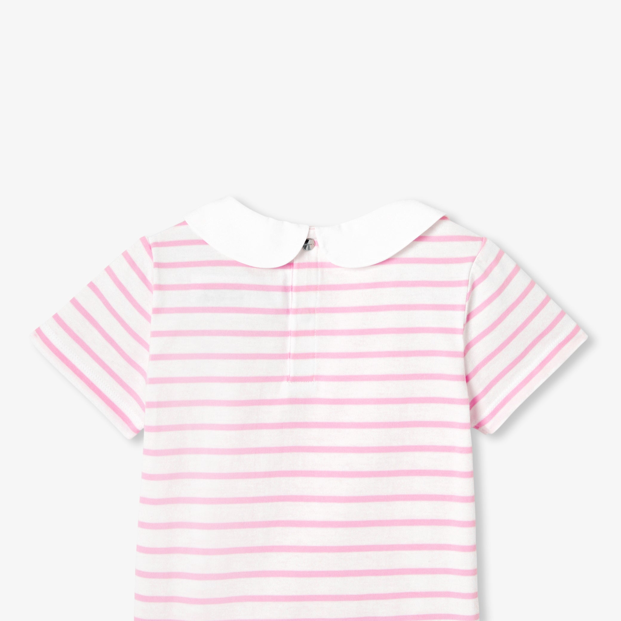 Girl striped polo shirt
