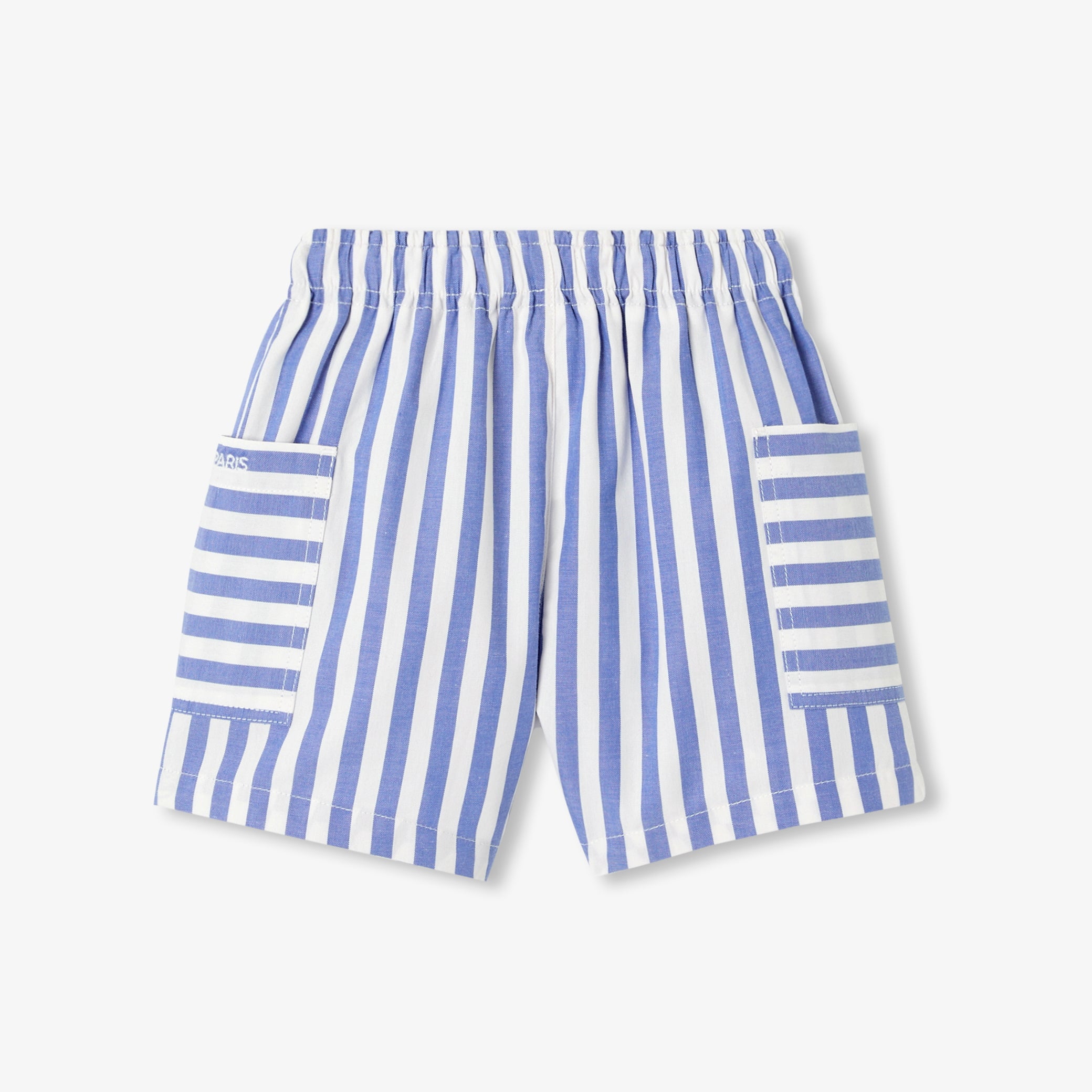 Baby boy striped oxford shorts