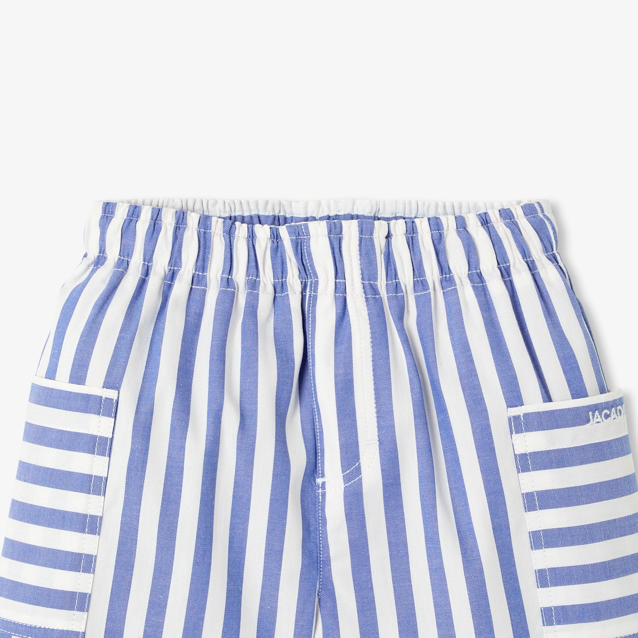 Baby boy striped oxford shorts