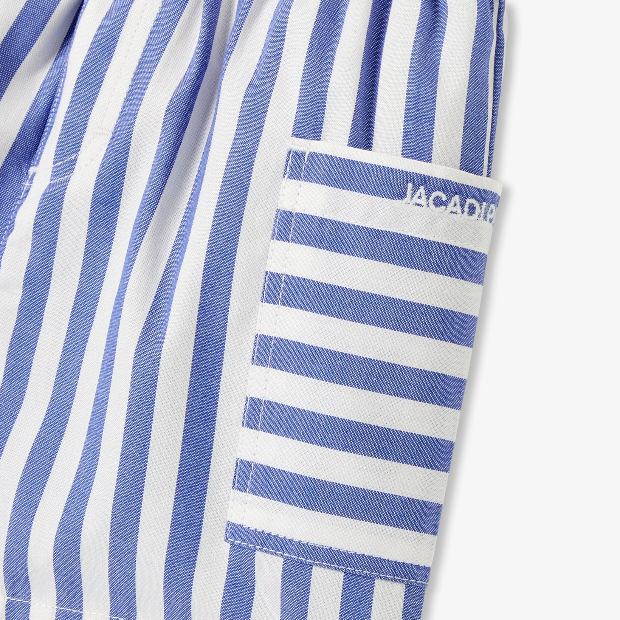 Baby boy striped oxford shorts
