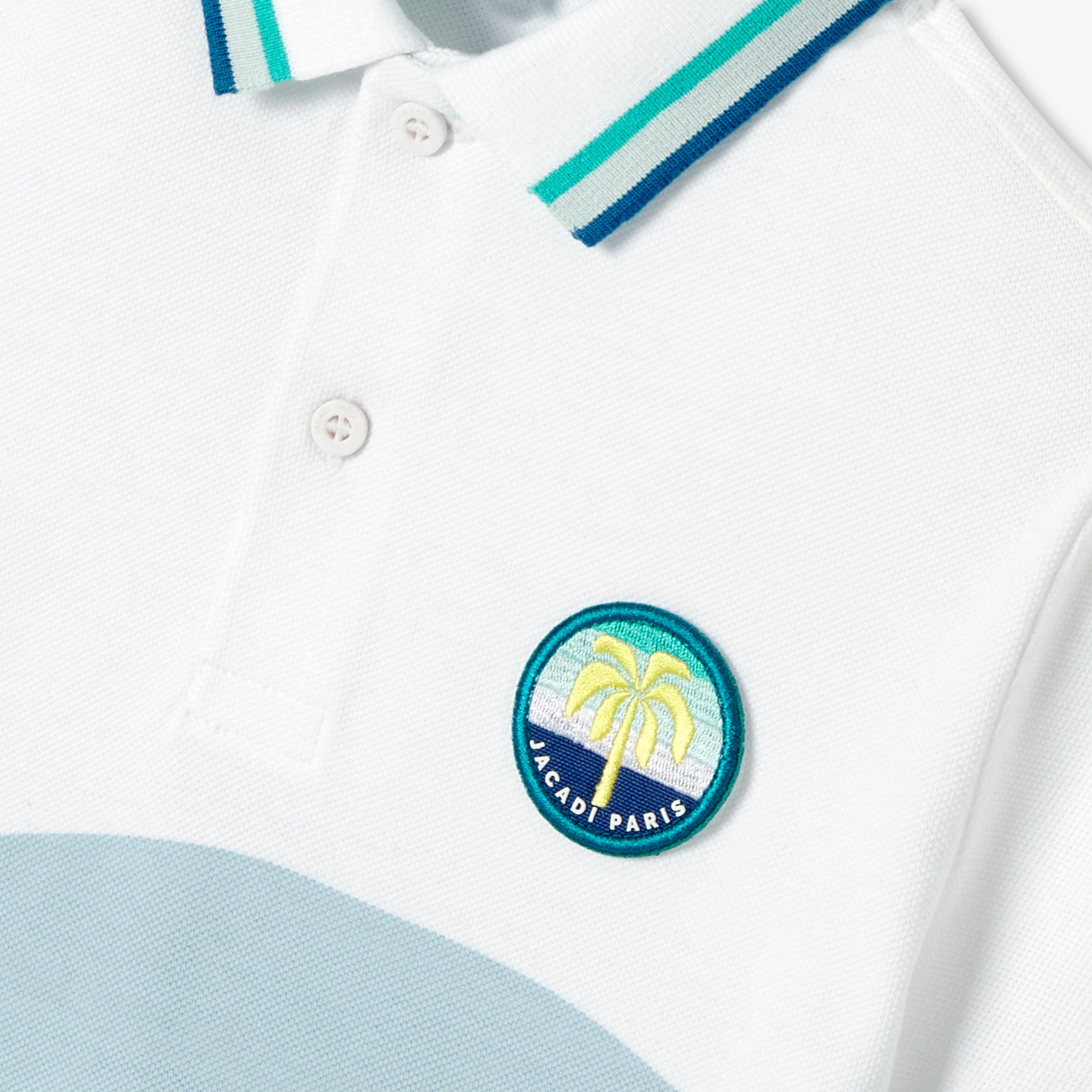 Children's cotton polo shirt