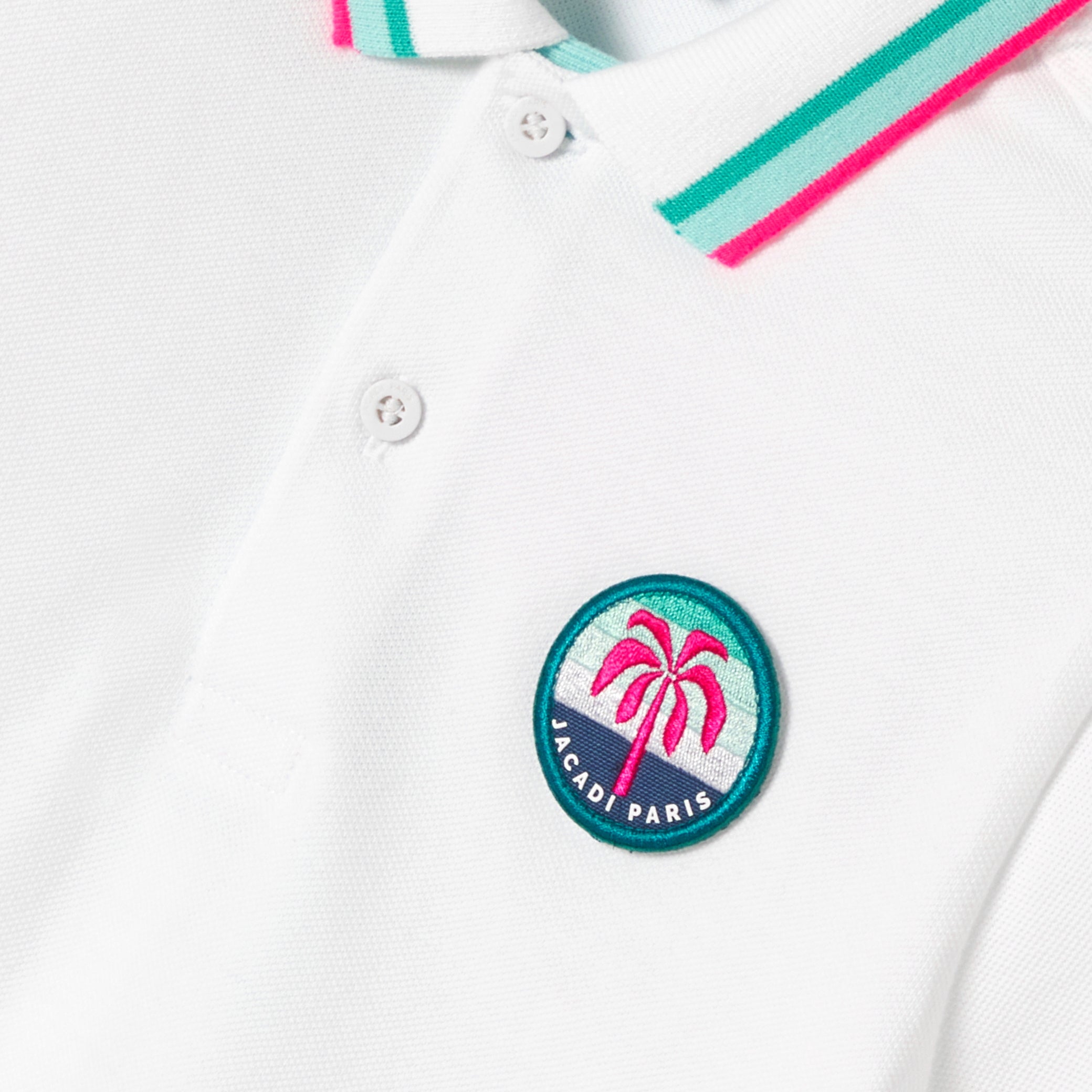 Mini piqué cotton polo shirt for boys