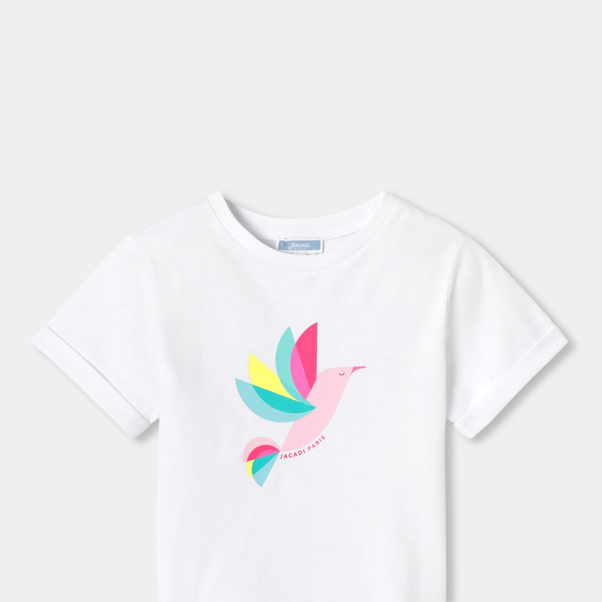 Girls' cotton T-shirt