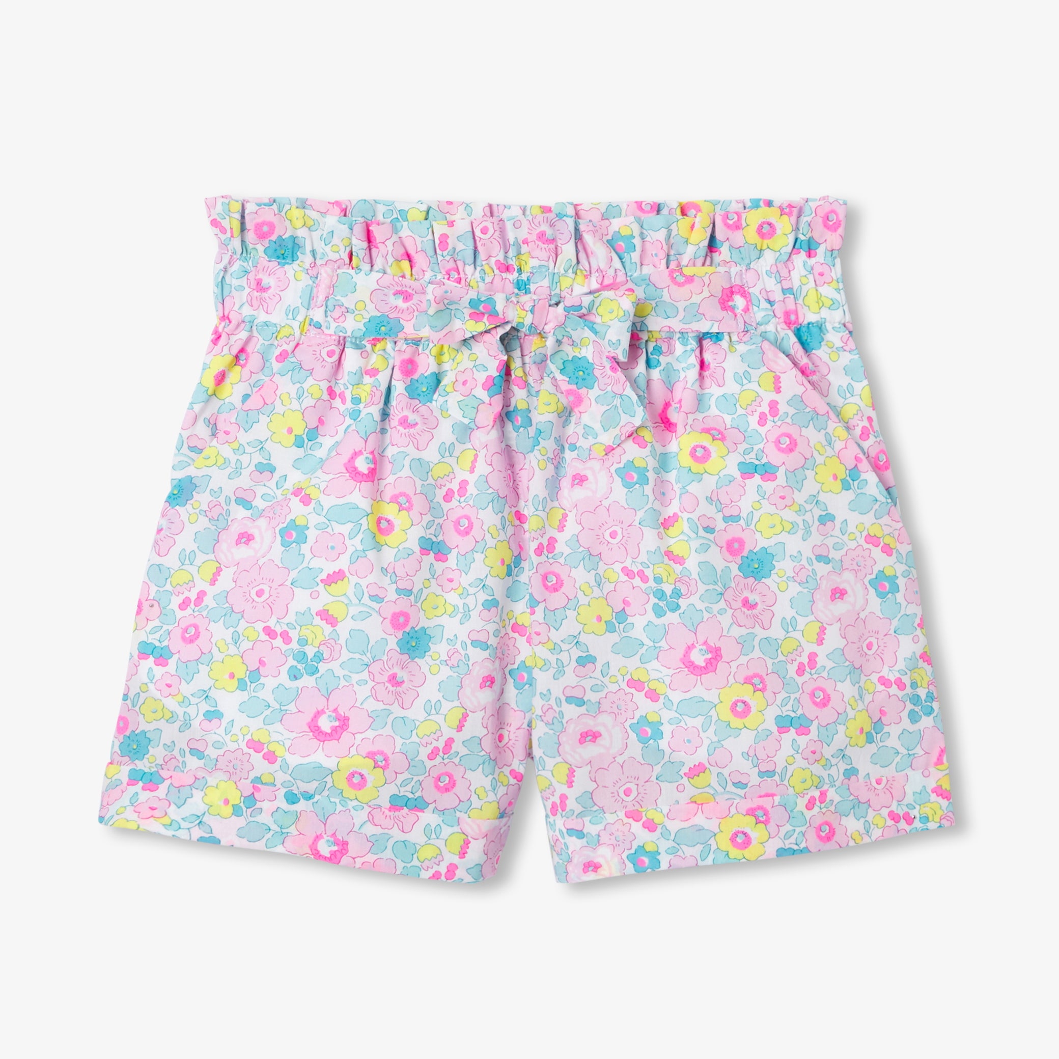 Girls' shorts in Liberty fabric