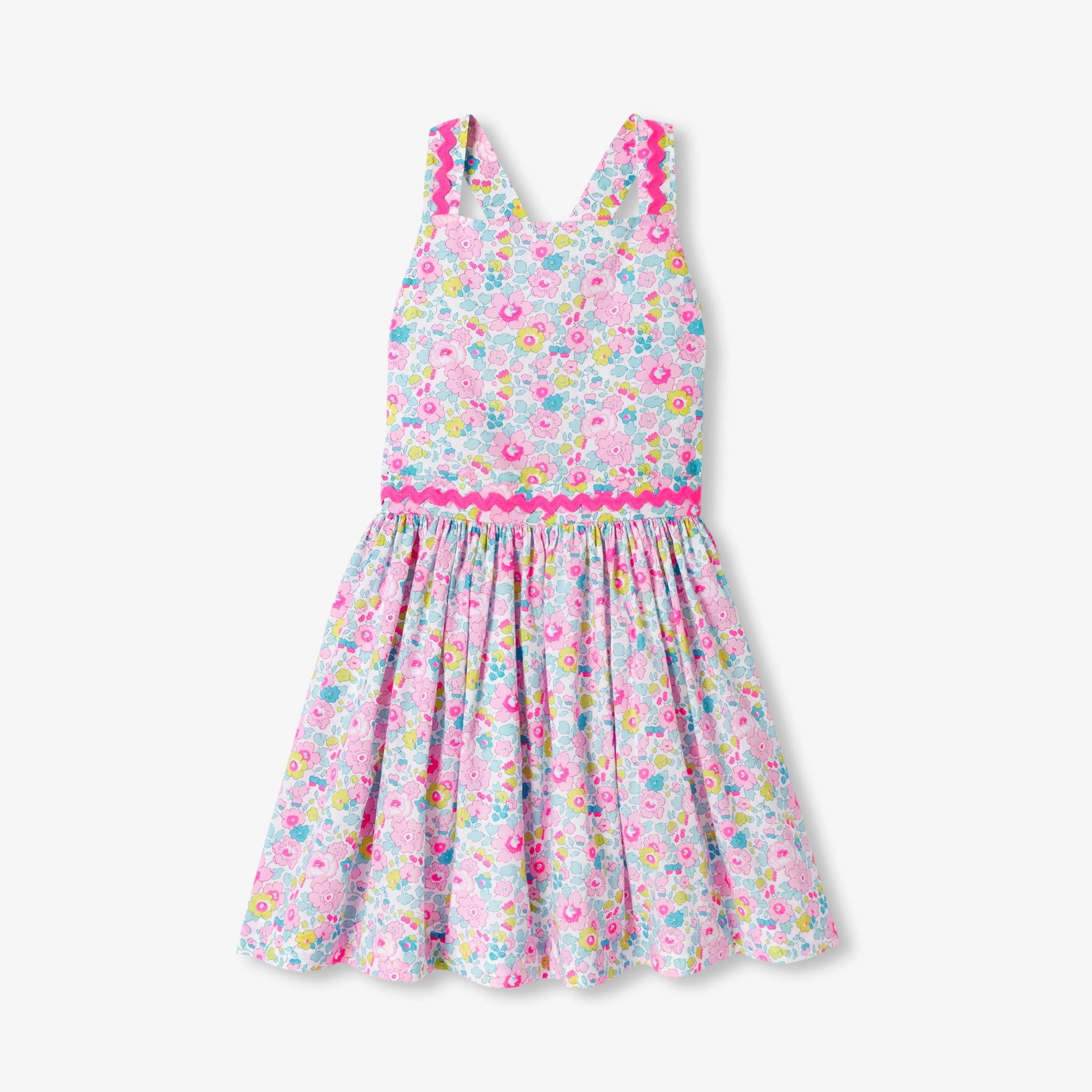Girls' Liberty fabric dress