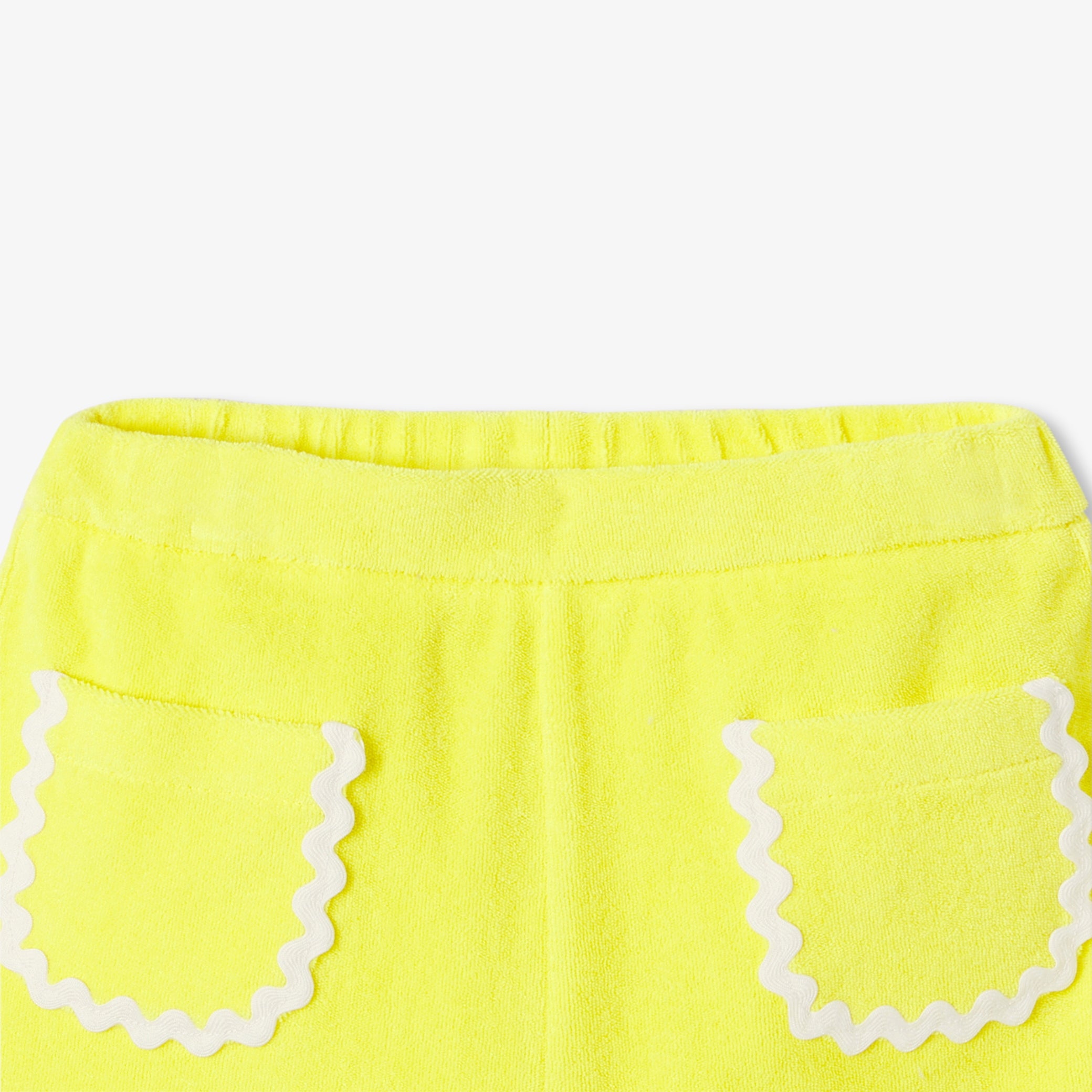 Girls' terry cloth shorts