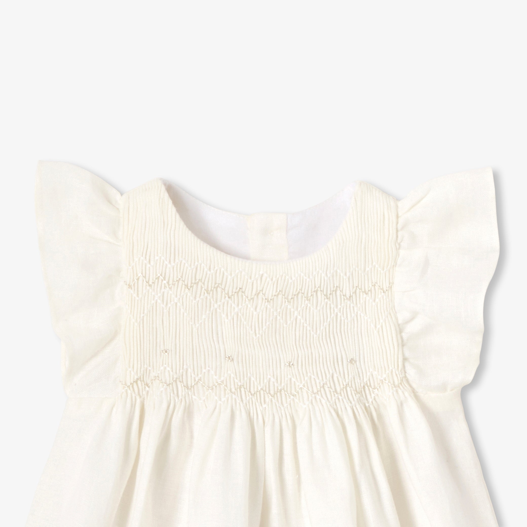 Baby girl dress in linen